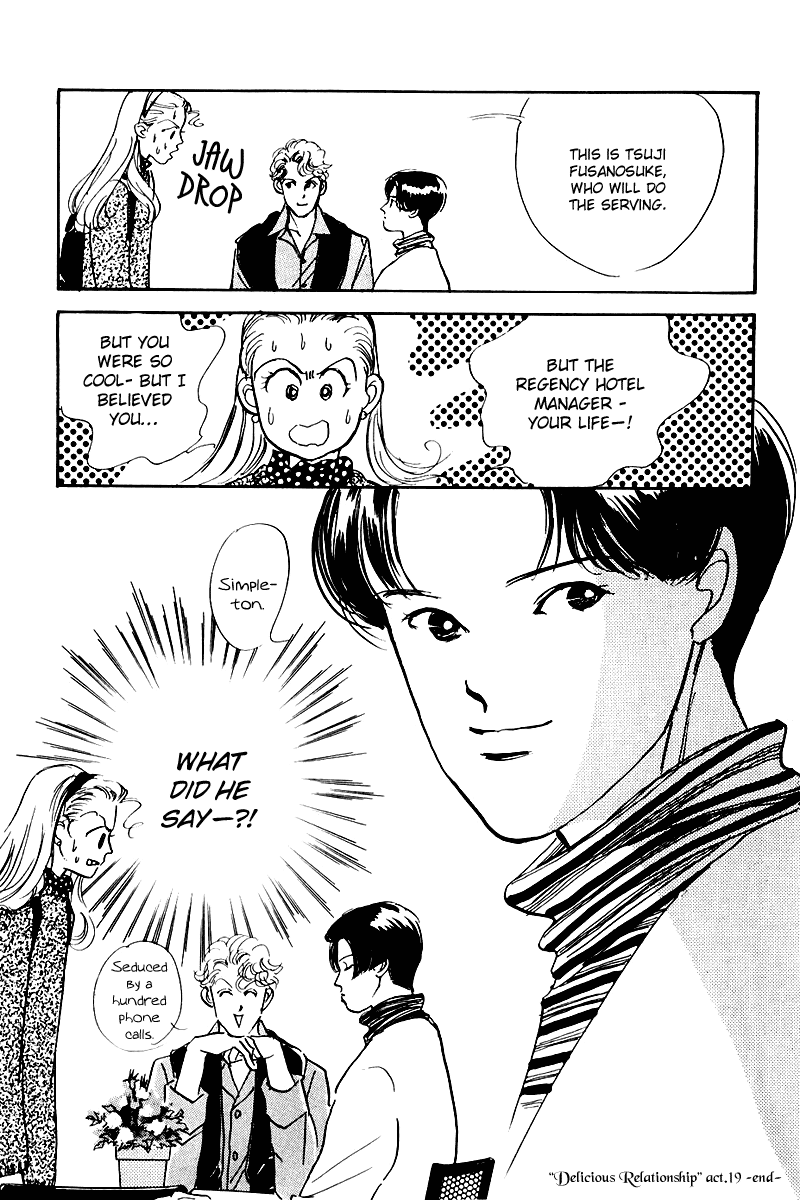 Oishii Kankei Chapter 19.2 page 55 - Chapter 19 v2 : act. 19