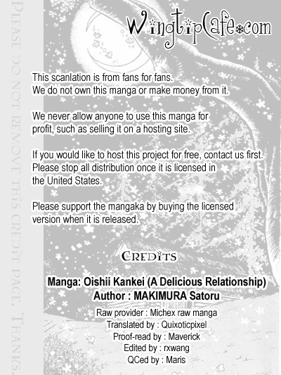 Oishii Kankei Chapter 22.2 page 1 - Chapter 22 v2 : act. 22