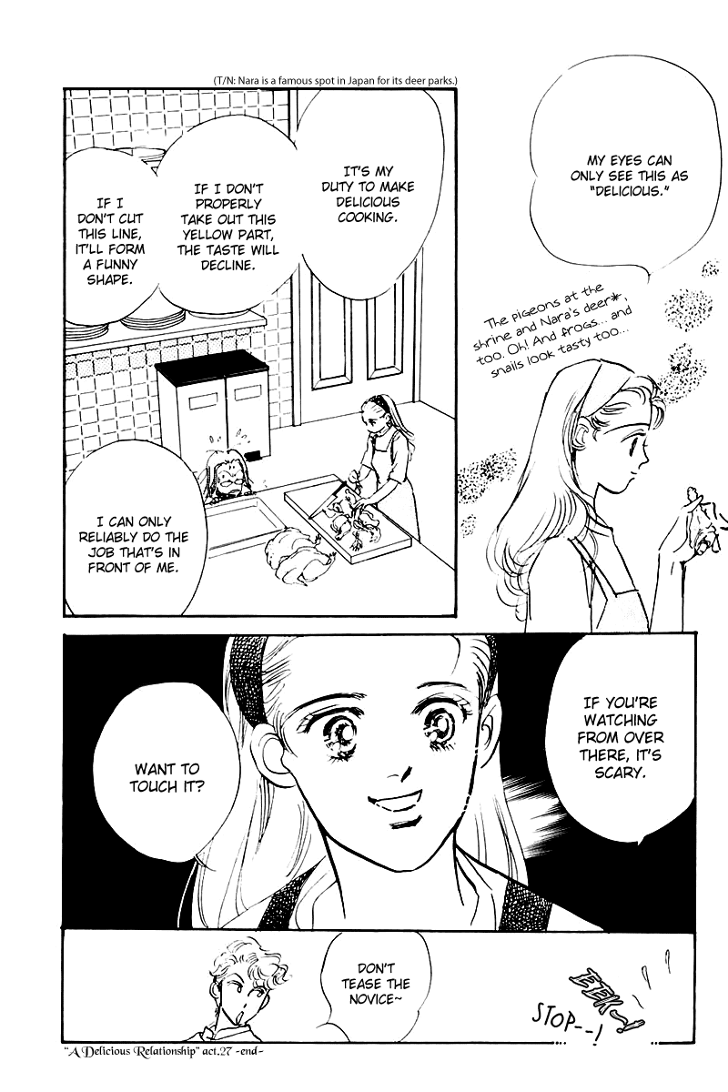 Oishii Kankei Chapter 27.2 page 43 - Chapter 27 v2 : act. 27