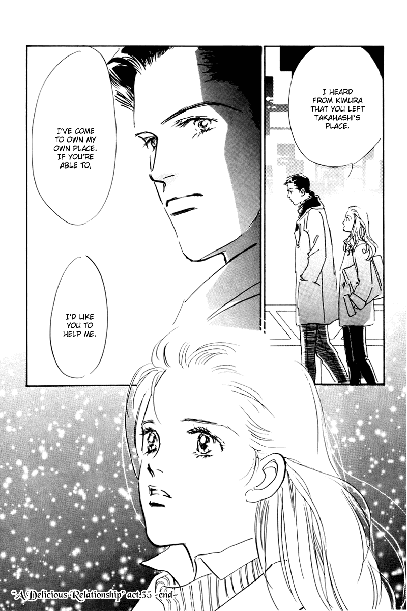 Oishii Kankei Chapter 35.2 page 51 - Chapter 35 v2 : act. 35