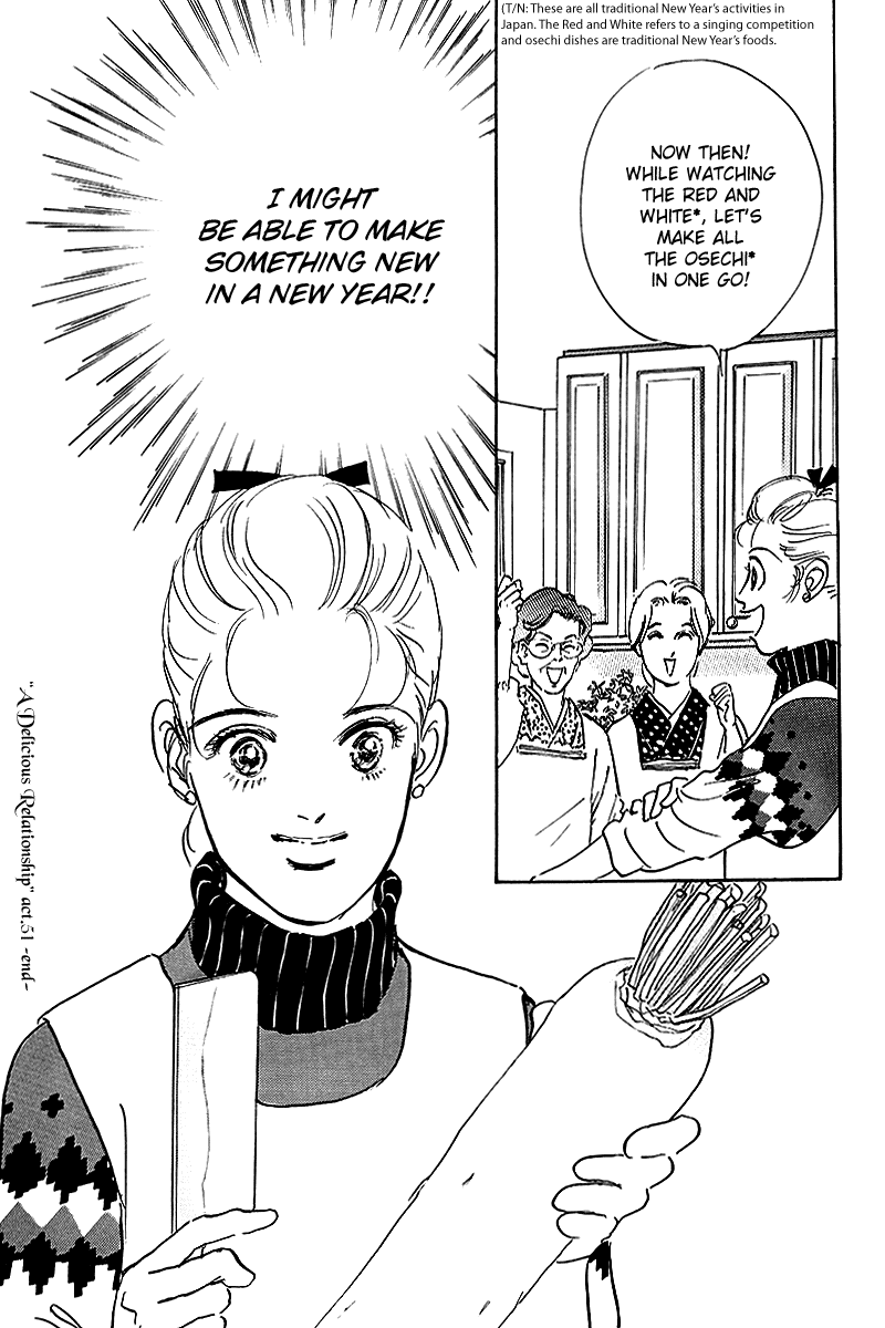 Oishii Kankei Chapter 51.2 page 38 - Chapter 51 v2 : act. 51