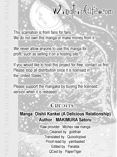 Oishii Kankei Chapter 9.2 page 52 - Chapter 9 v2 : act. 9