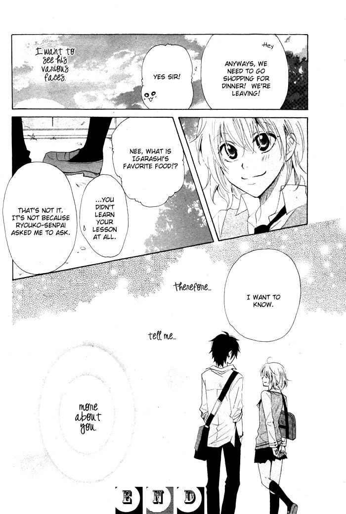Oishii Kimi List Chapter 1 page 31 - Chapter 1