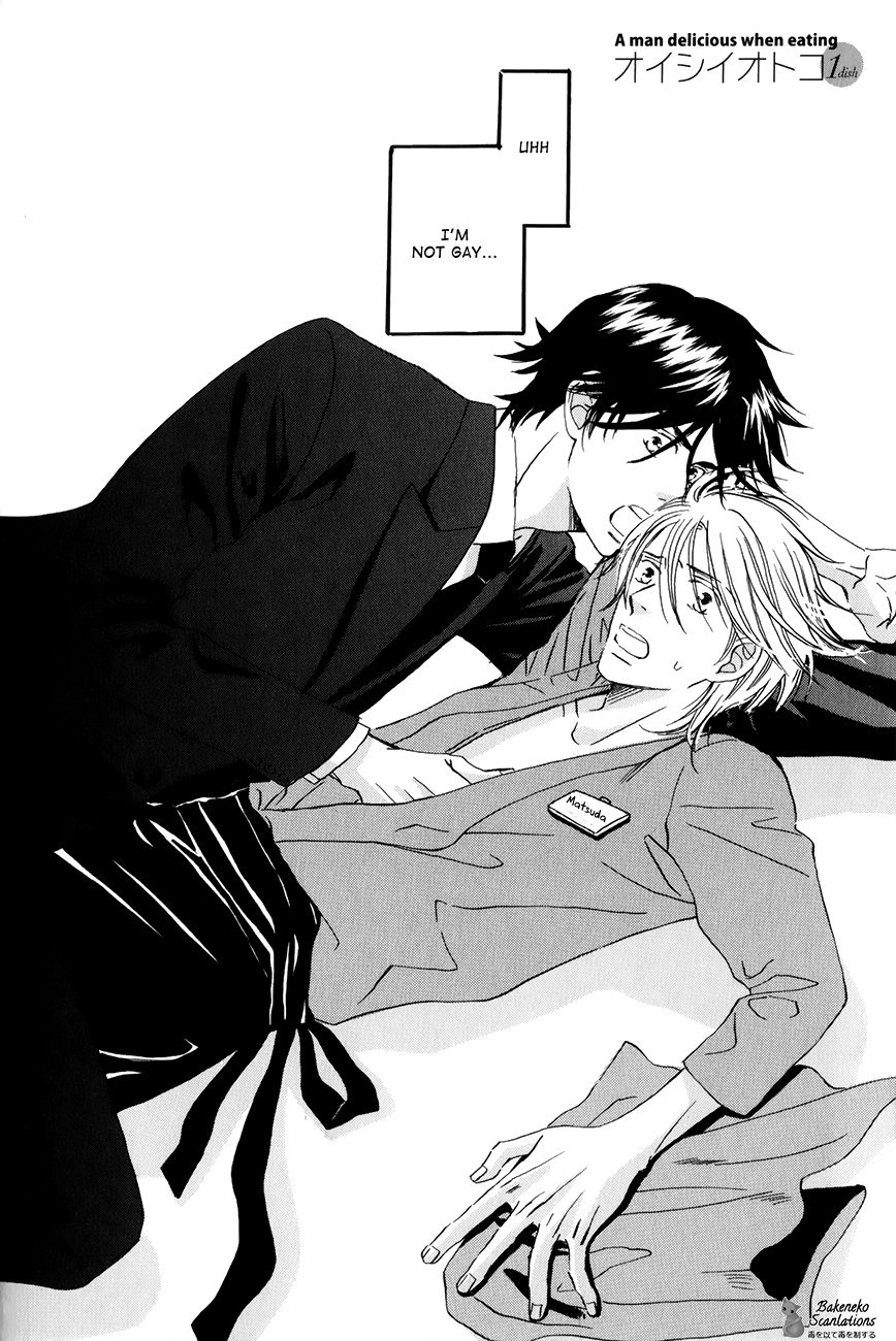 Oishii Otoko Chapter 1 page 9 - Chapter 1 : A Man Delicious when Eating 1