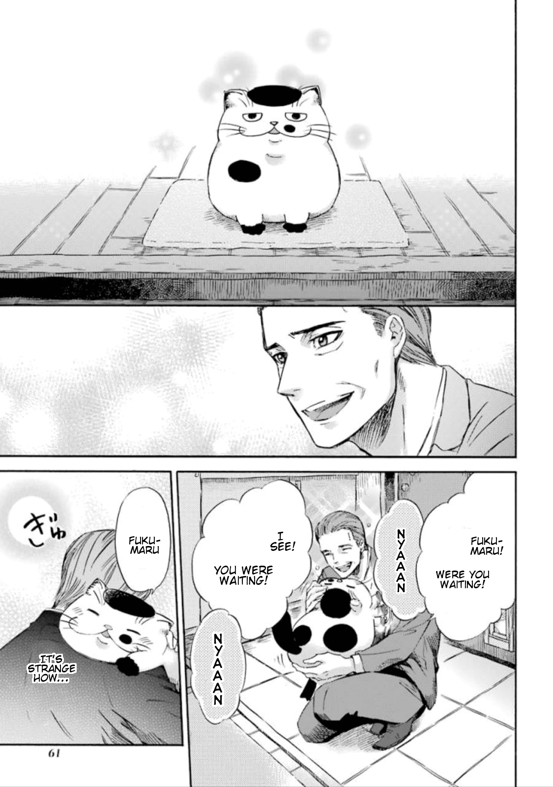 Ojisama to Neko Chapter 12 page 7 - Chapter 12: Welcome Back