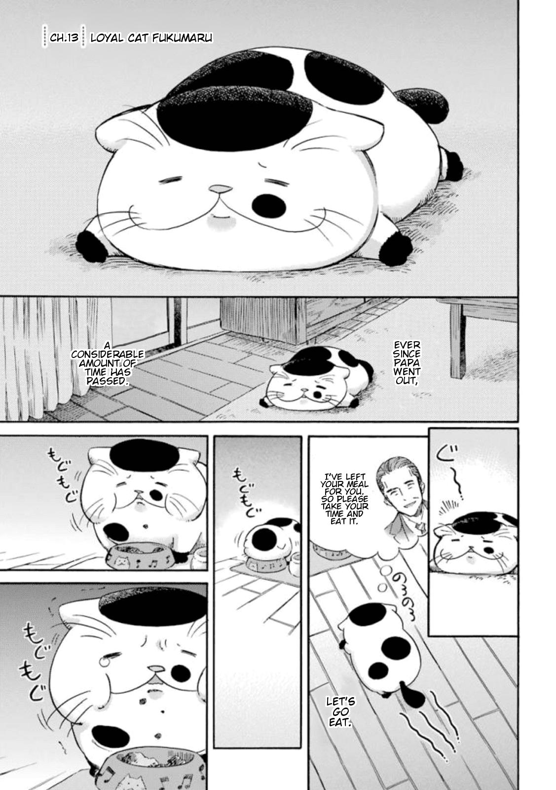 Ojisama to Neko Chapter 13 page 1 - Chapter 13: Loyal Cat Fukumaru