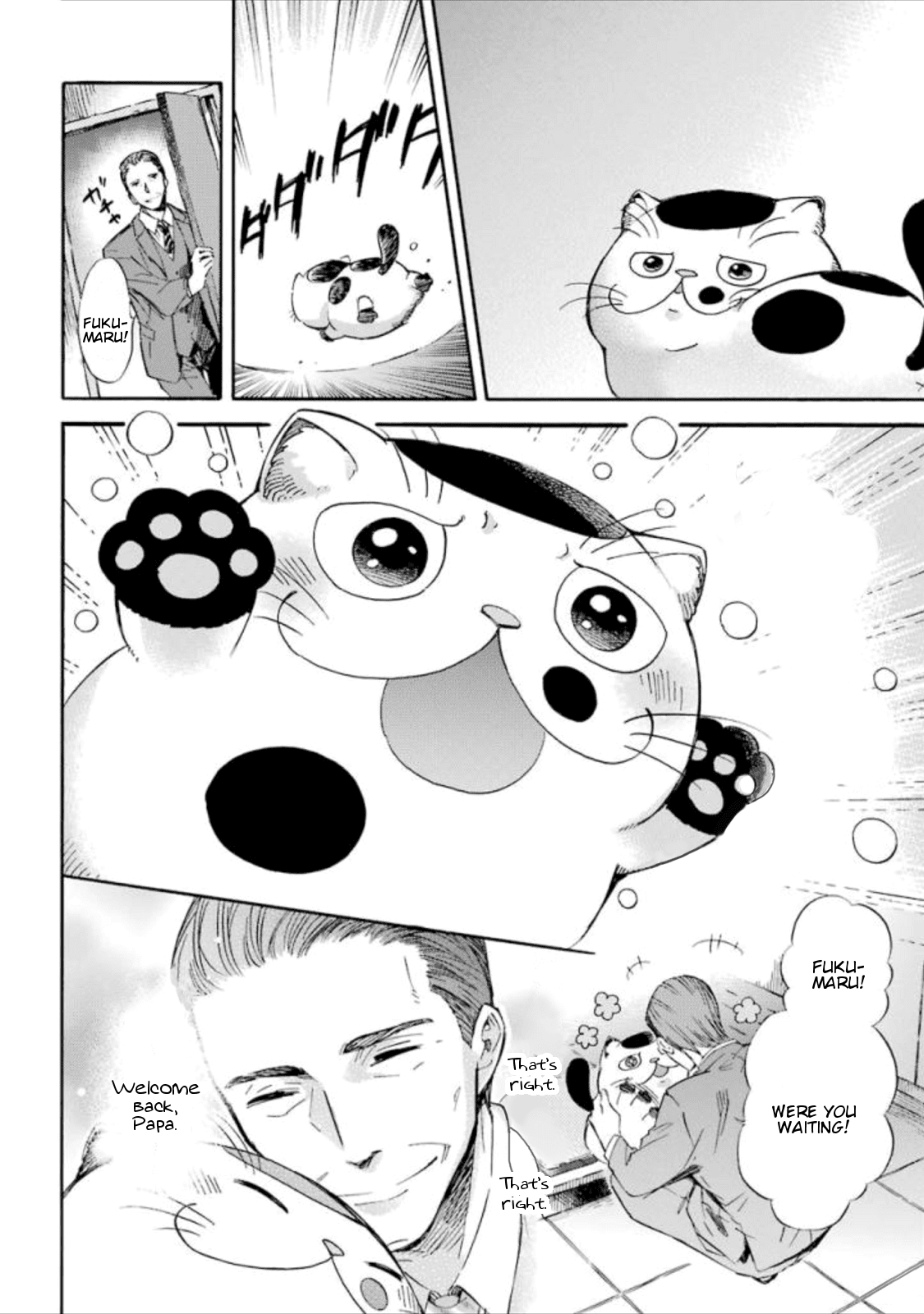 Ojisama to Neko Chapter 13 page 4 - Chapter 13: Loyal Cat Fukumaru