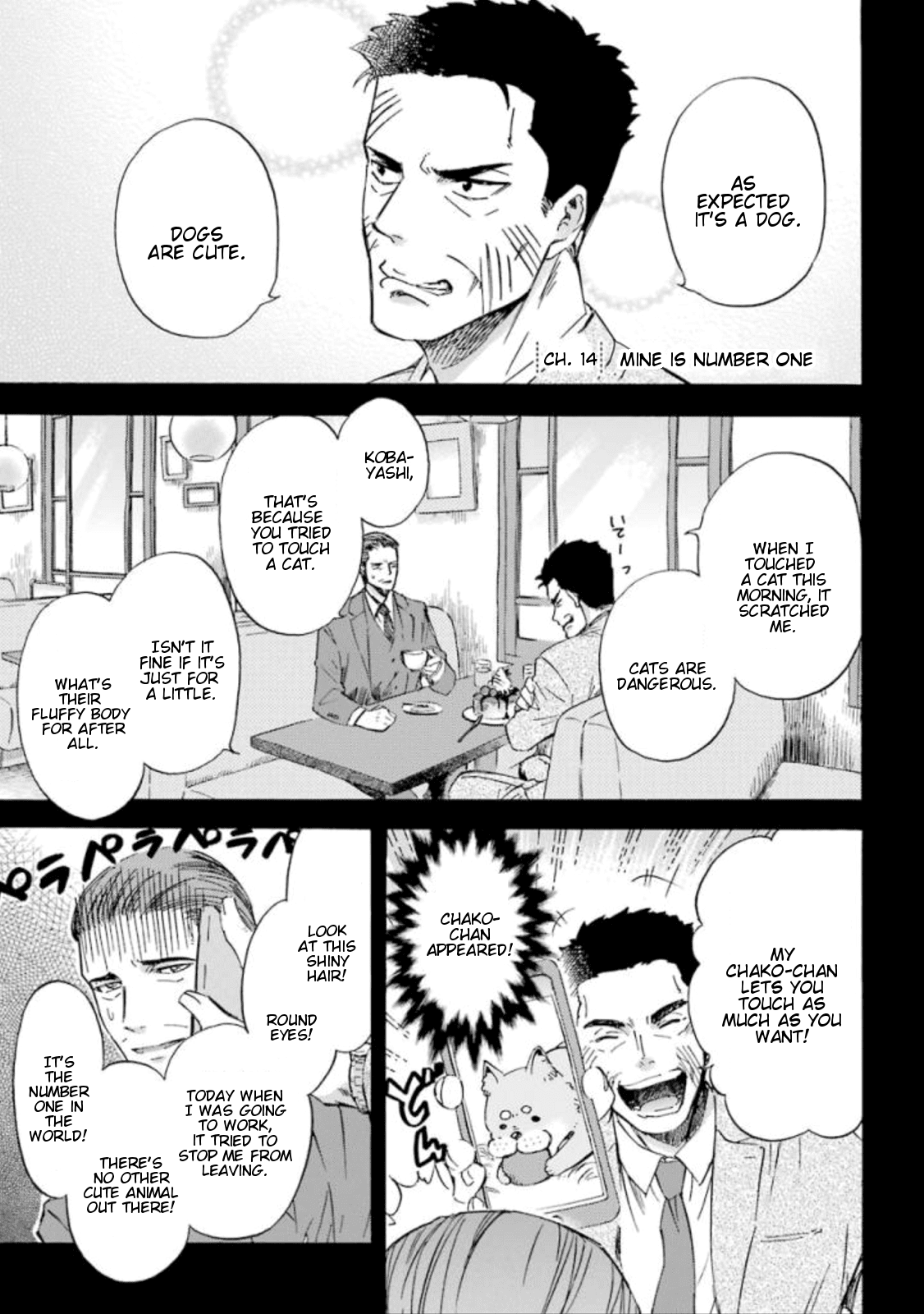 Ojisama to Neko Chapter 14 page 1 - Chapter 14: Mine is Number One