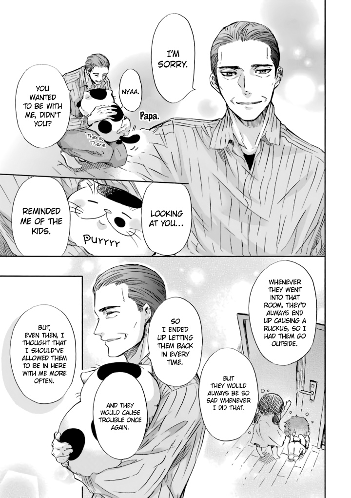 Ojisama to Neko Chapter 15 page 4 - Chapter 15: Fukumaru and the Black Thing