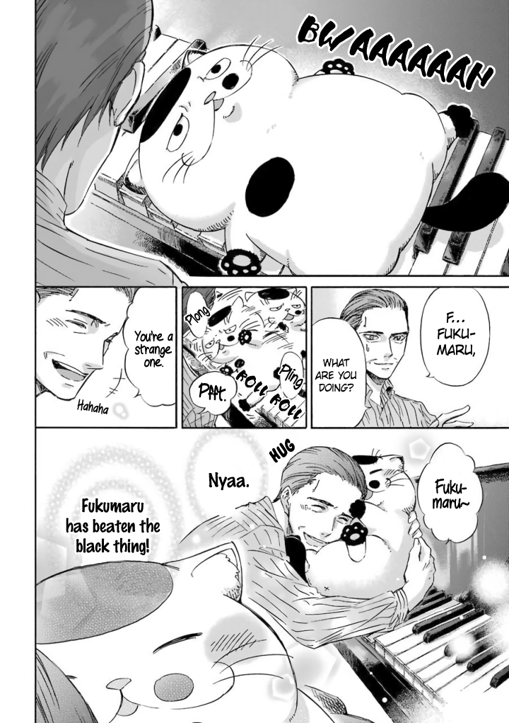 Ojisama to Neko Chapter 15 page 9 - Chapter 15: Fukumaru and the Black Thing