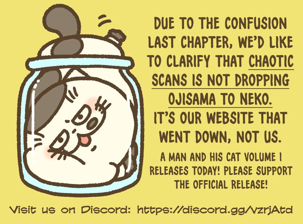 Ojisama to Neko Chapter 20 page 10 - Chapter 20: I'm Here