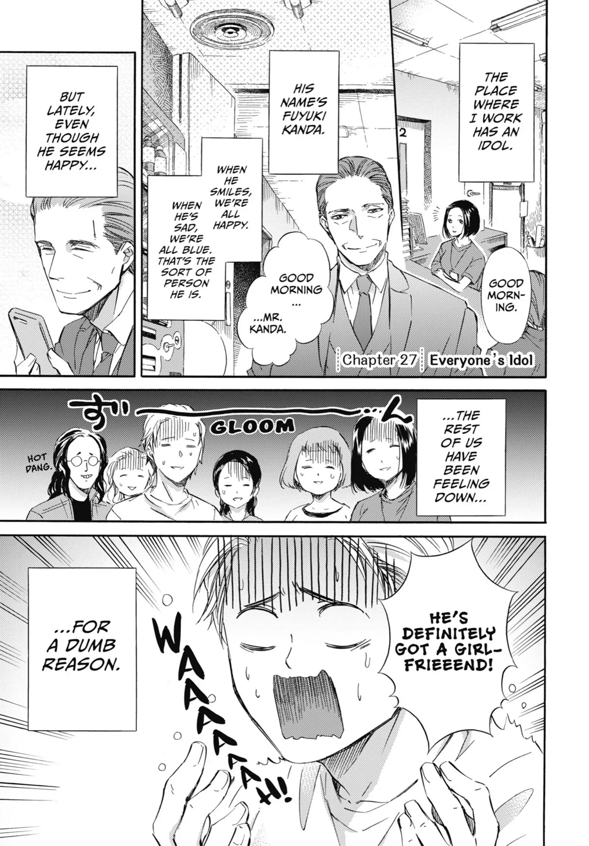 Ojisama to Neko Chapter 27 page 1 - Chapter 27: Everyone's Idol