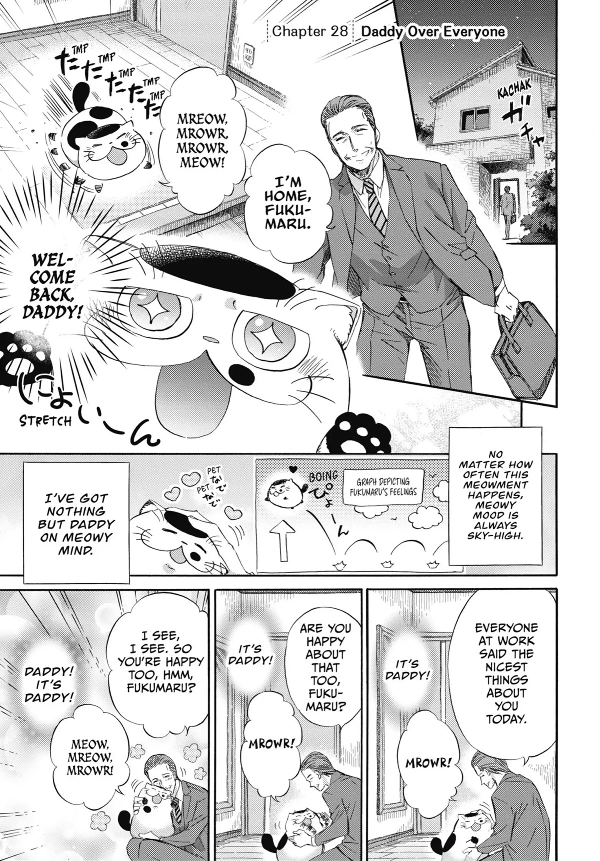 Ojisama to Neko Chapter 28 page 1 - Chapter 28: Daddy Over Everyone