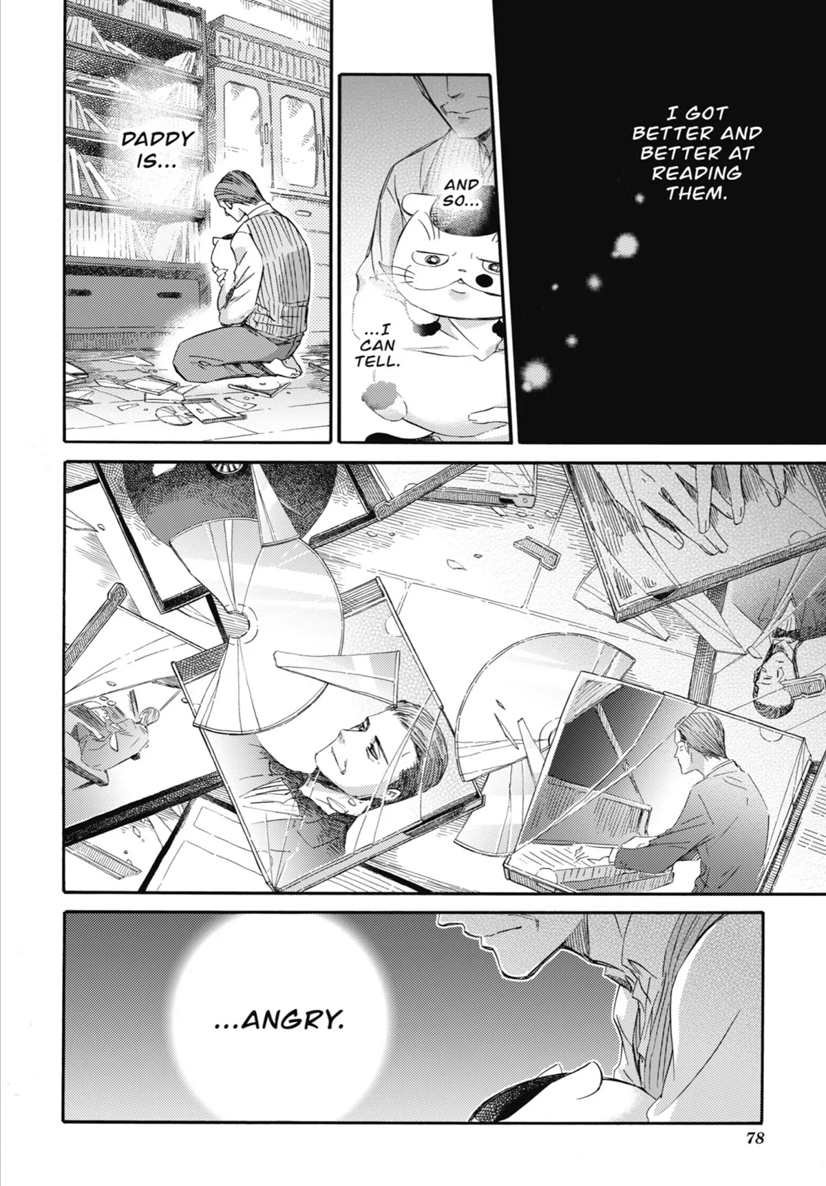Ojisama to Neko Chapter 29 page 4 - Chapter 29: Cats Fall Off Shelves Too