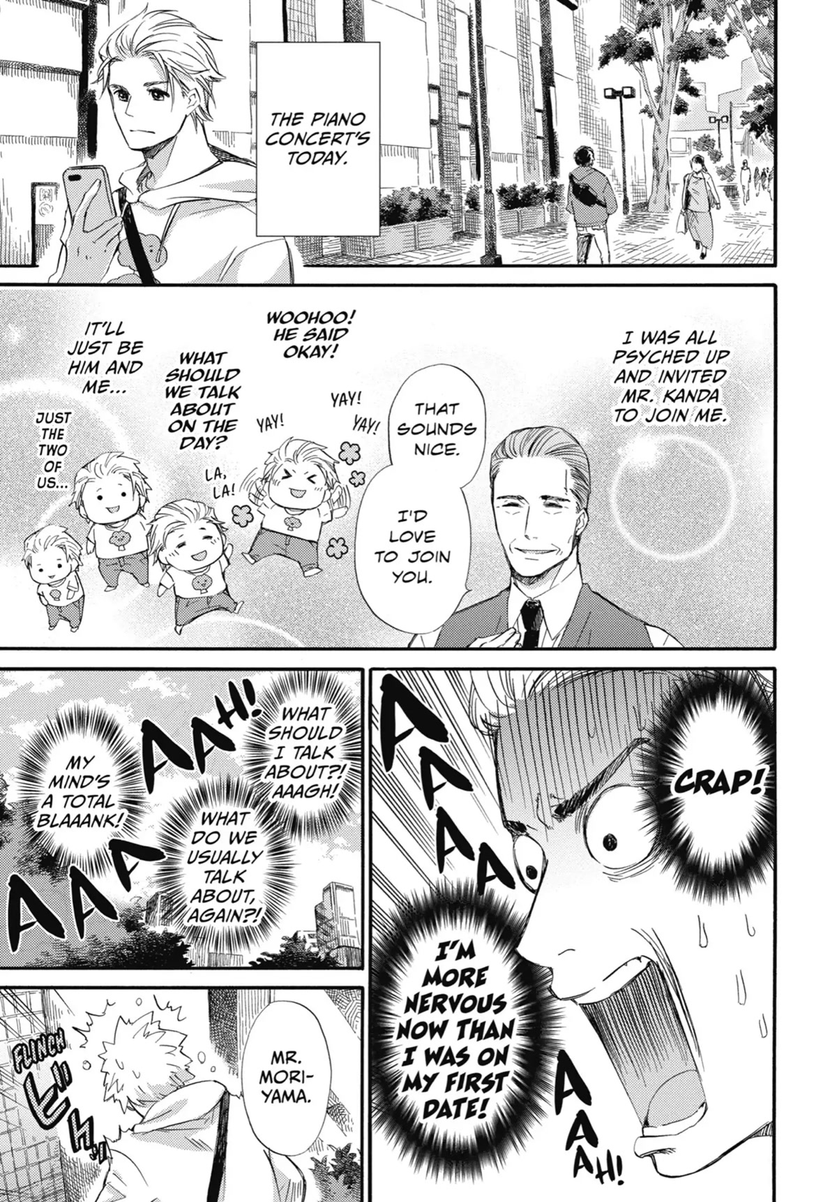Ojisama to Neko Chapter 34 page 4 - Chapter 34: Even So, We Go On