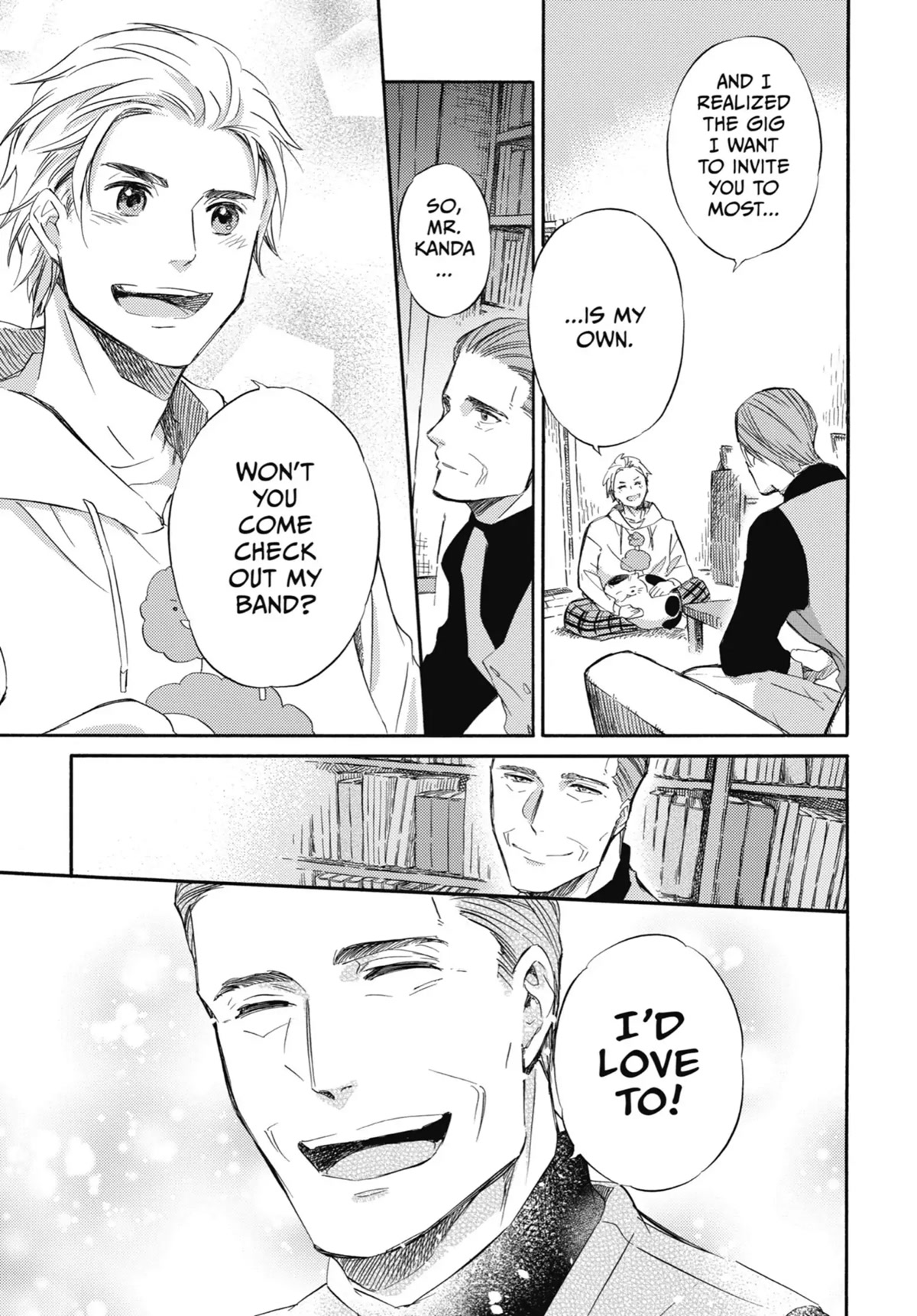 Ojisama to Neko Chapter 35 page 11 - Chapter 35: Fukumaru Is Powerful