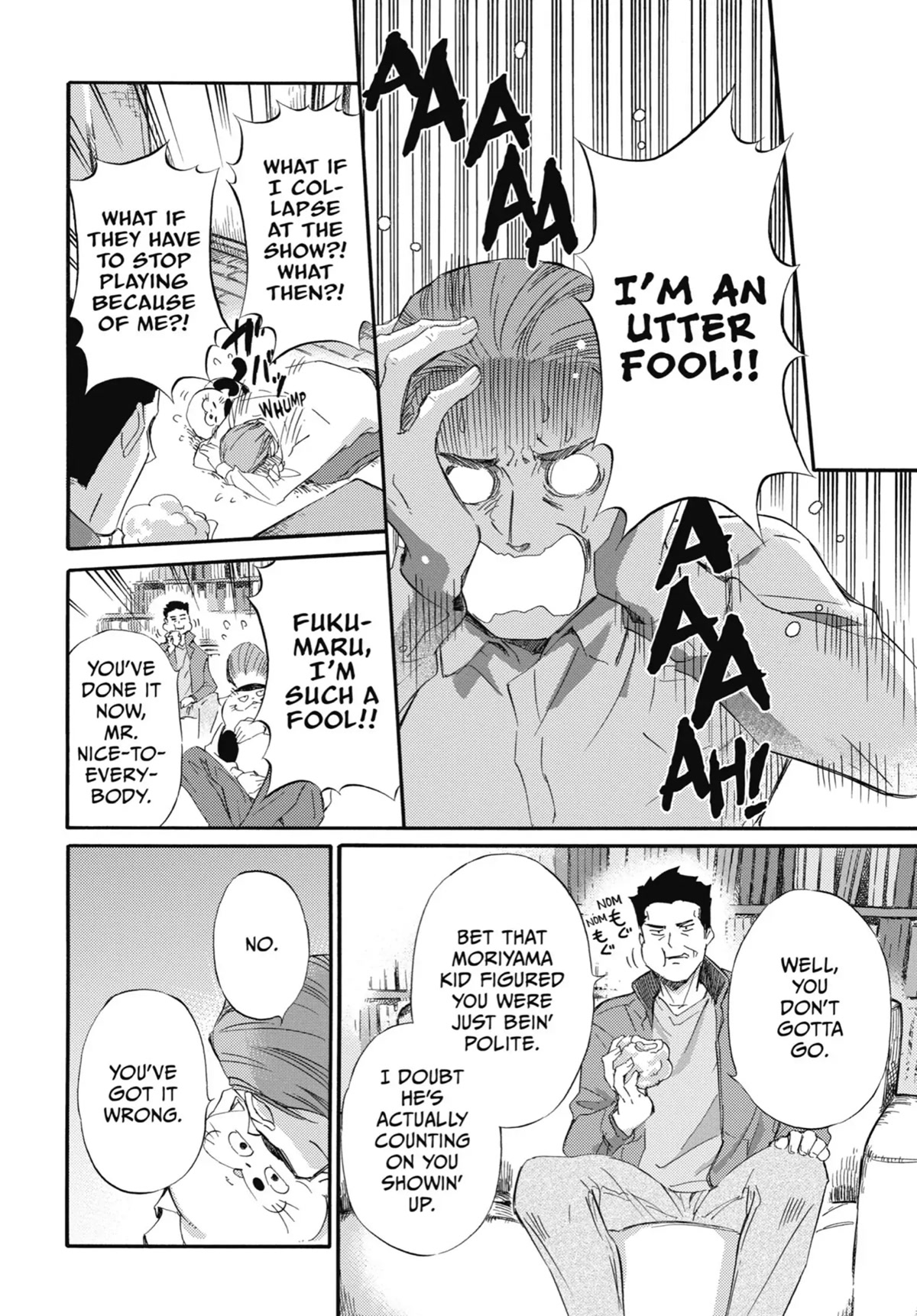 Ojisama to Neko Chapter 35 page 12 - Chapter 35: Fukumaru Is Powerful