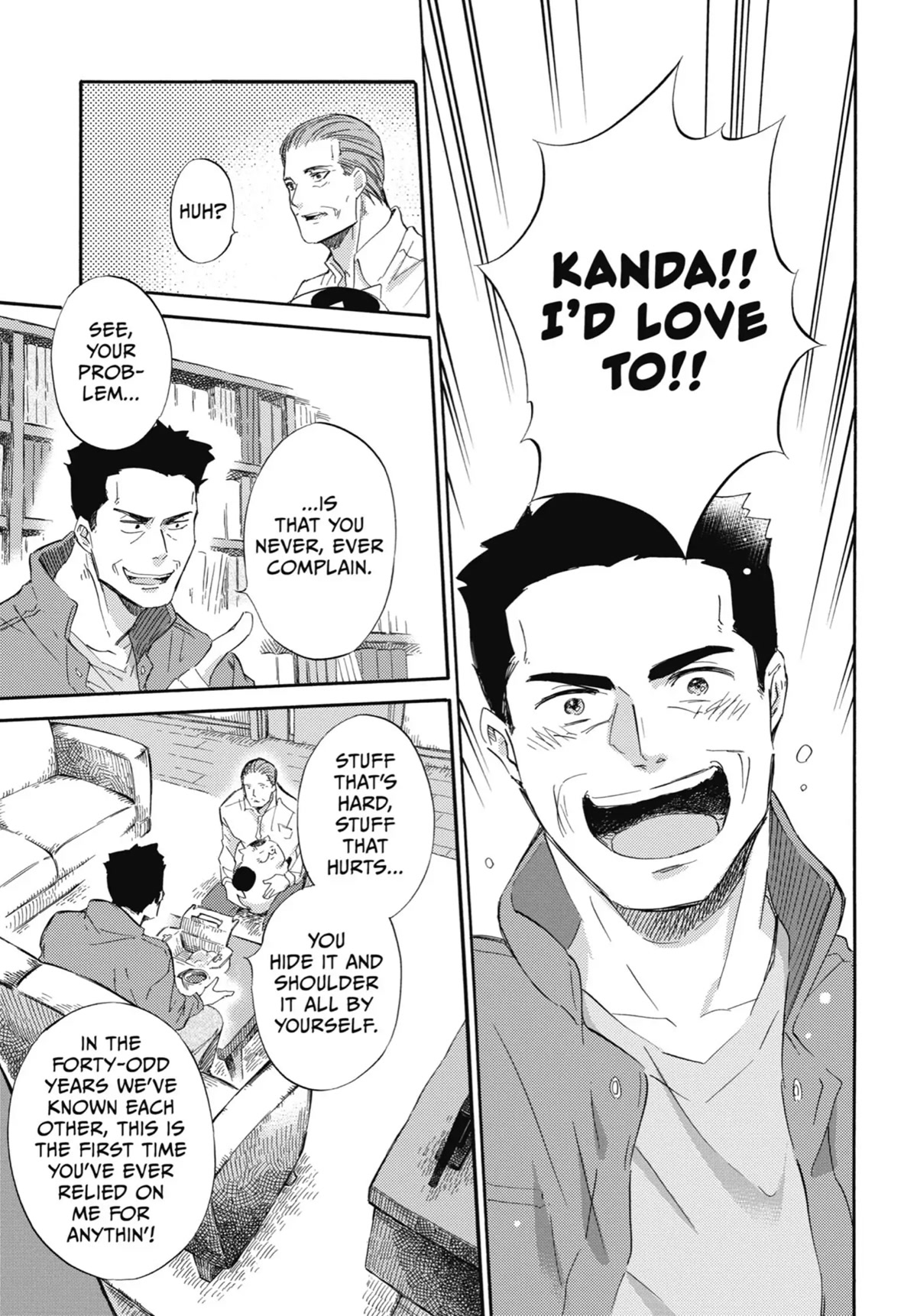 Ojisama to Neko Chapter 35 page 15 - Chapter 35: Fukumaru Is Powerful
