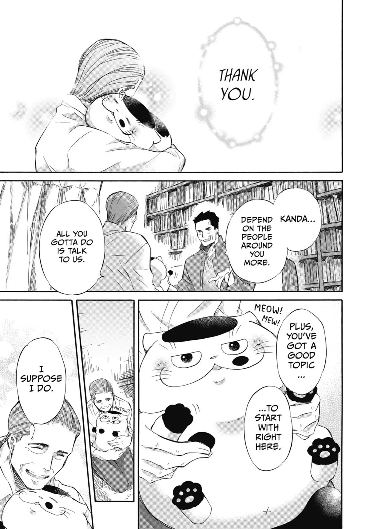 Ojisama to Neko Chapter 35 page 19 - Chapter 35: Fukumaru Is Powerful
