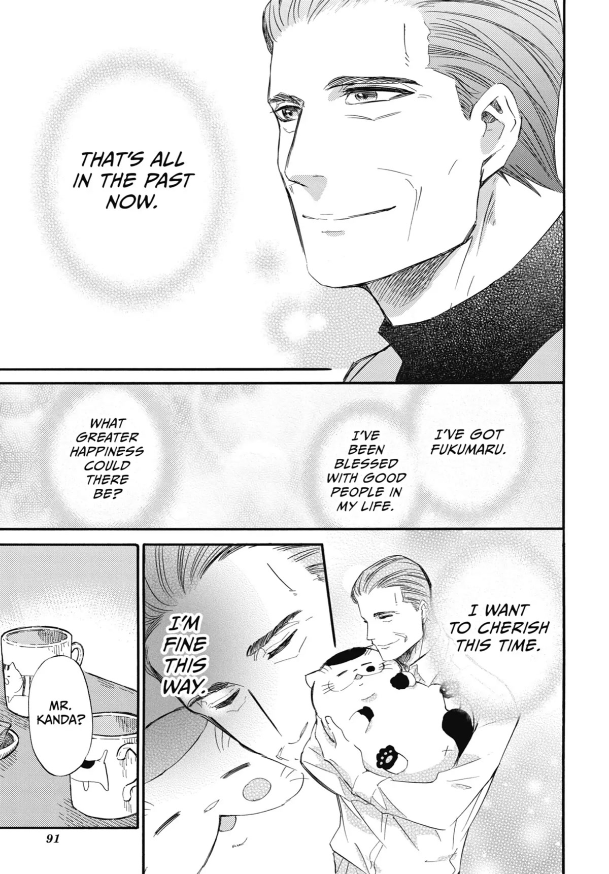 Ojisama to Neko Chapter 35 page 9 - Chapter 35: Fukumaru Is Powerful