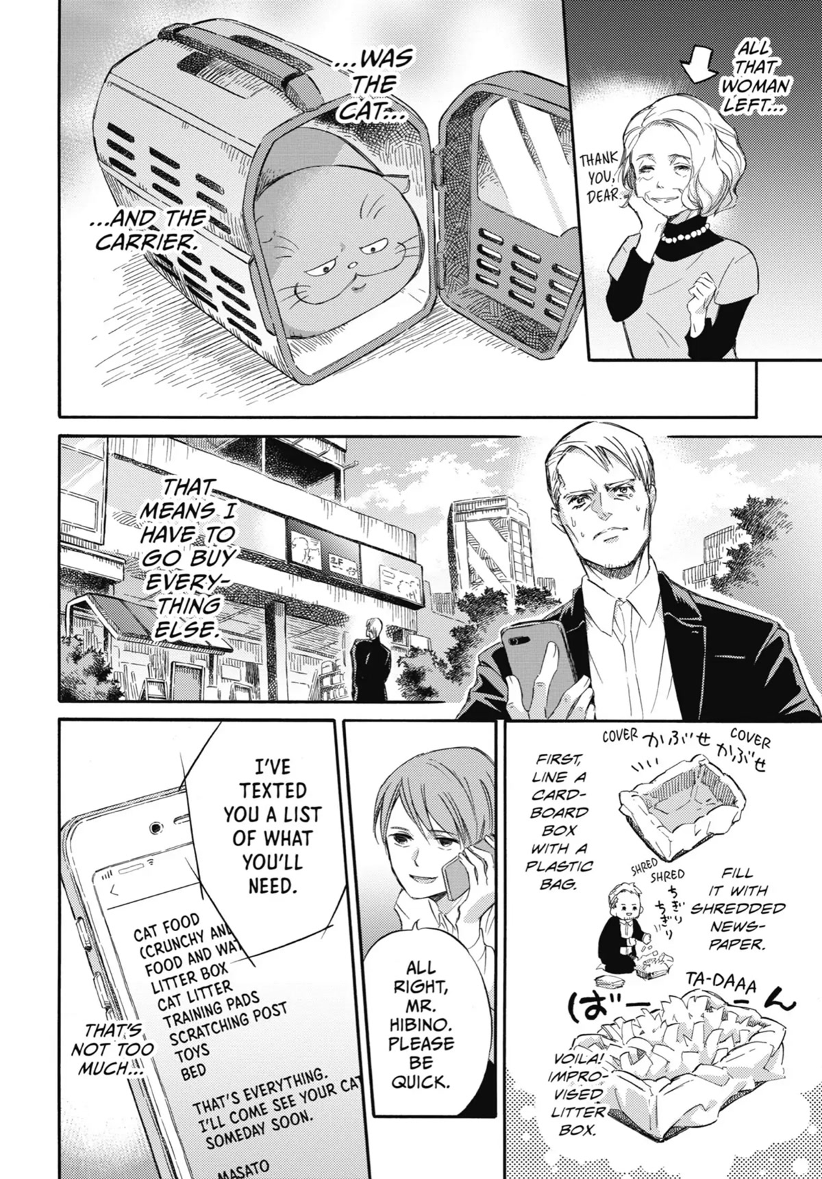 Ojisama to Neko Chapter 38 page 2 - Chapter 38: A Kitty Connection