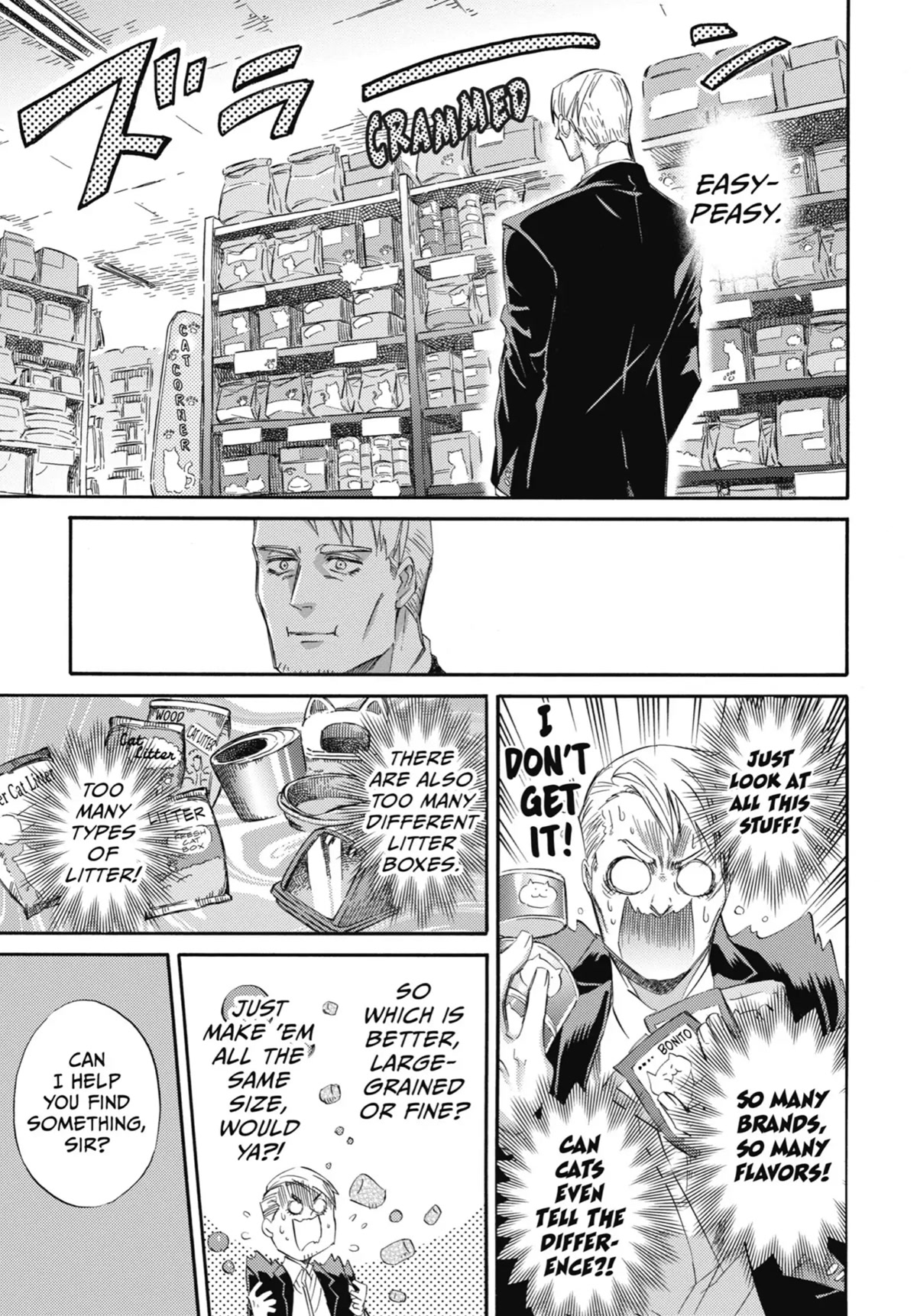 Ojisama to Neko Chapter 38 page 3 - Chapter 38: A Kitty Connection