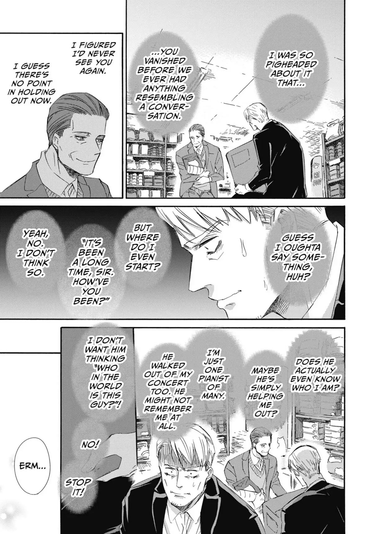 Ojisama to Neko Chapter 39 page 11 - Chapter 39: Cats On the Brain