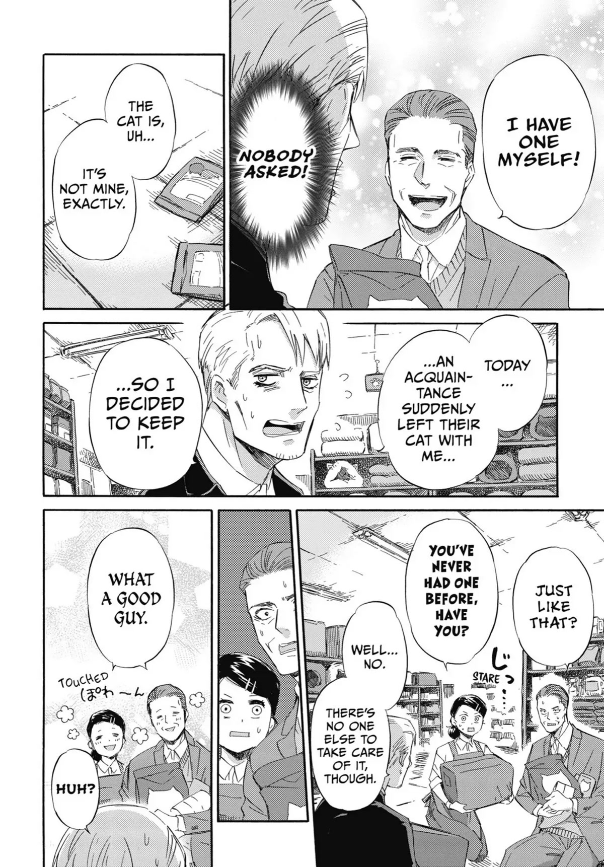 Ojisama to Neko Chapter 39 page 14 - Chapter 39: Cats On the Brain