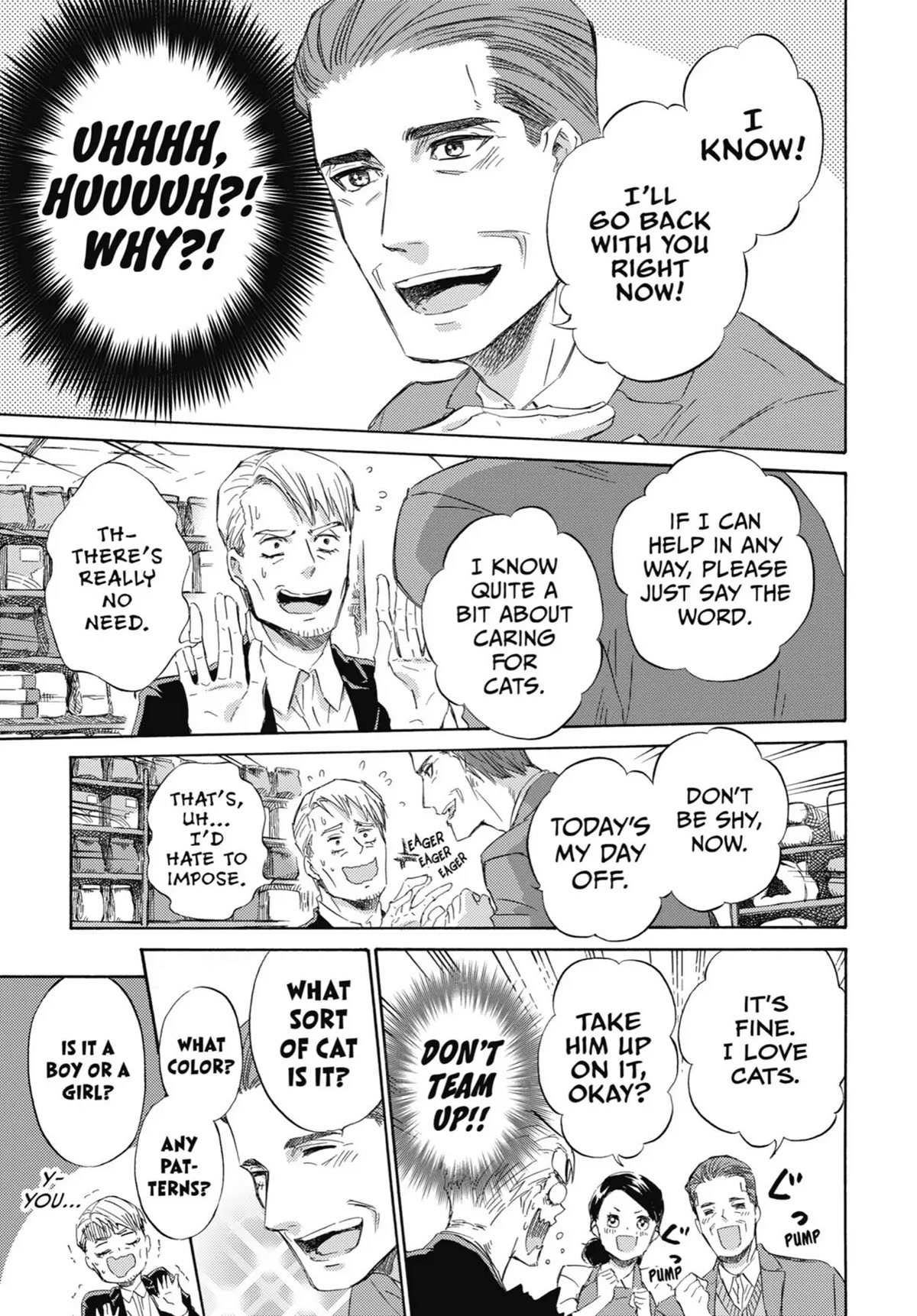 Ojisama to Neko Chapter 39 page 15 - Chapter 39: Cats On the Brain
