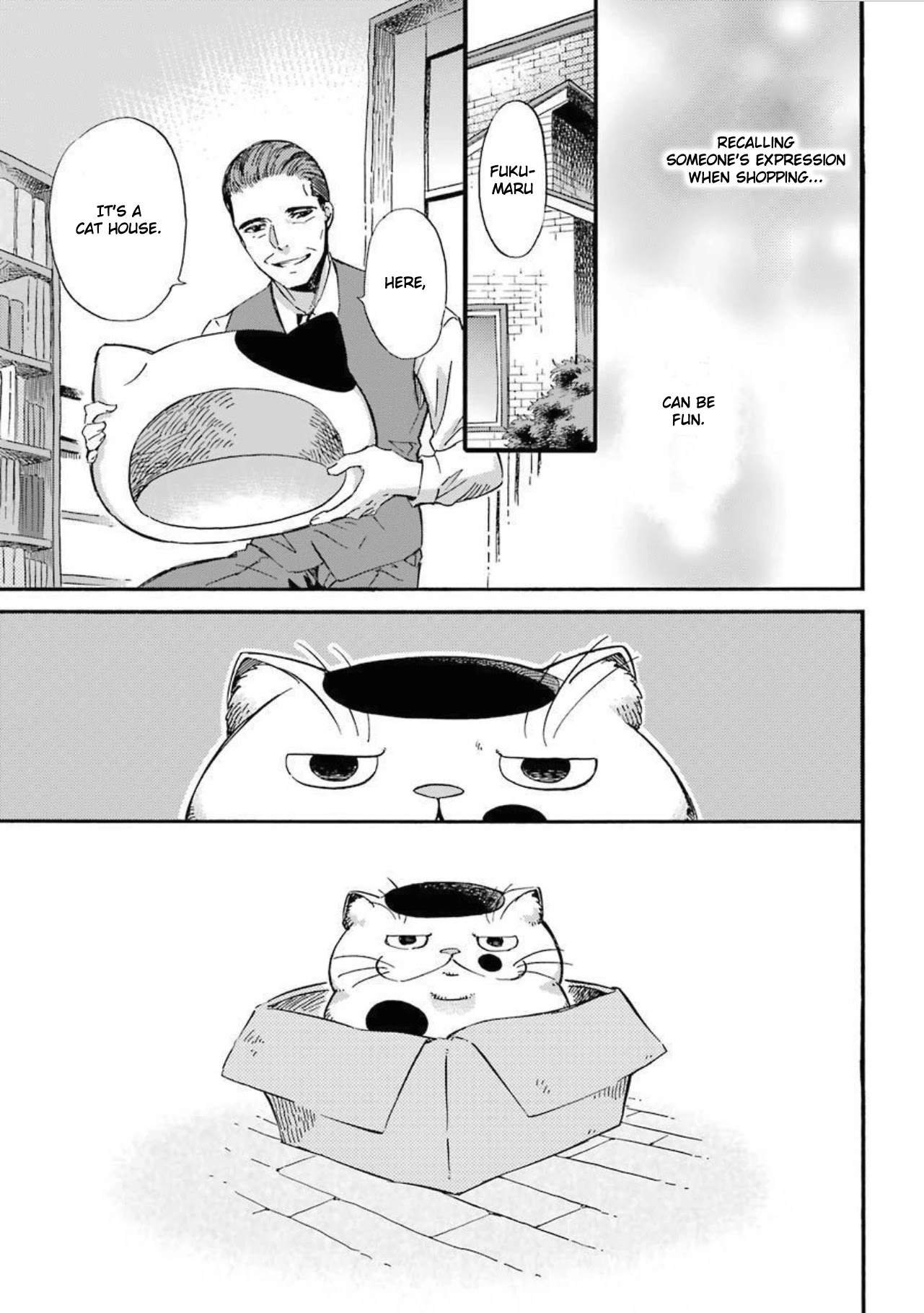 Ojisama to Neko Chapter 4 page 3 - Chapter 4: Ojisama Goes Shopping