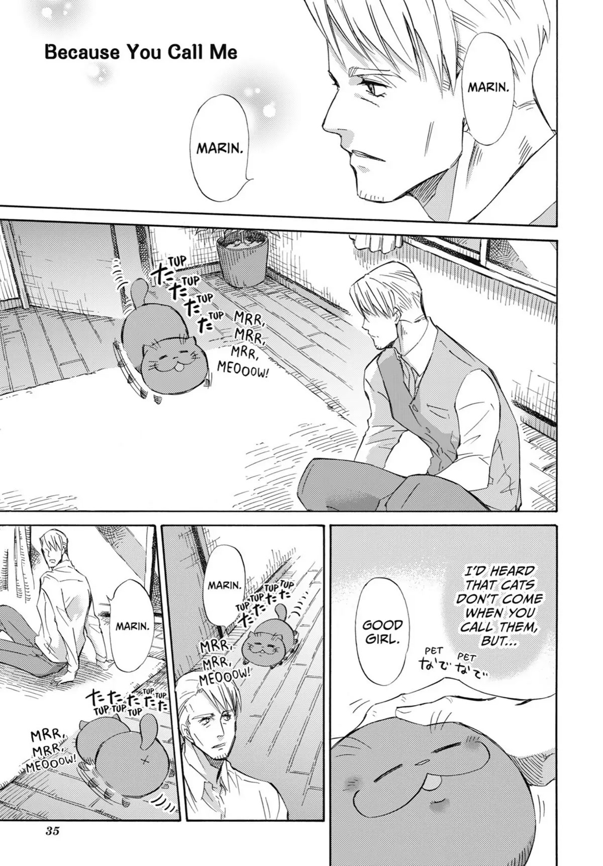 Ojisama to Neko Chapter 40.6 page 1 - Chapter 40.6: Because You Call Me