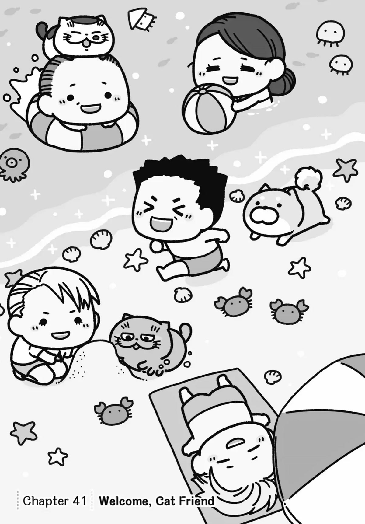 Ojisama to Neko Chapter 41 page 1 - Chapter 41: Welcome, Cat Friend