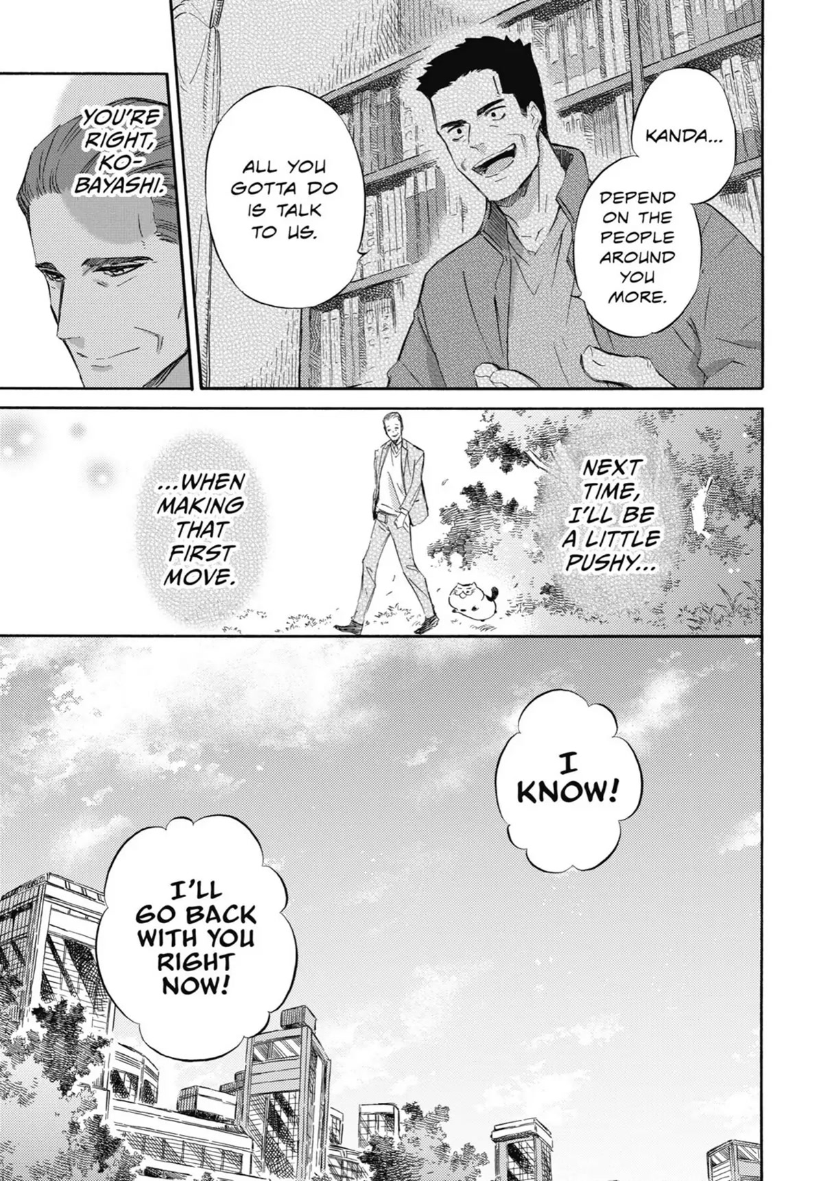 Ojisama to Neko Chapter 41 page 5 - Chapter 41: Welcome, Cat Friend