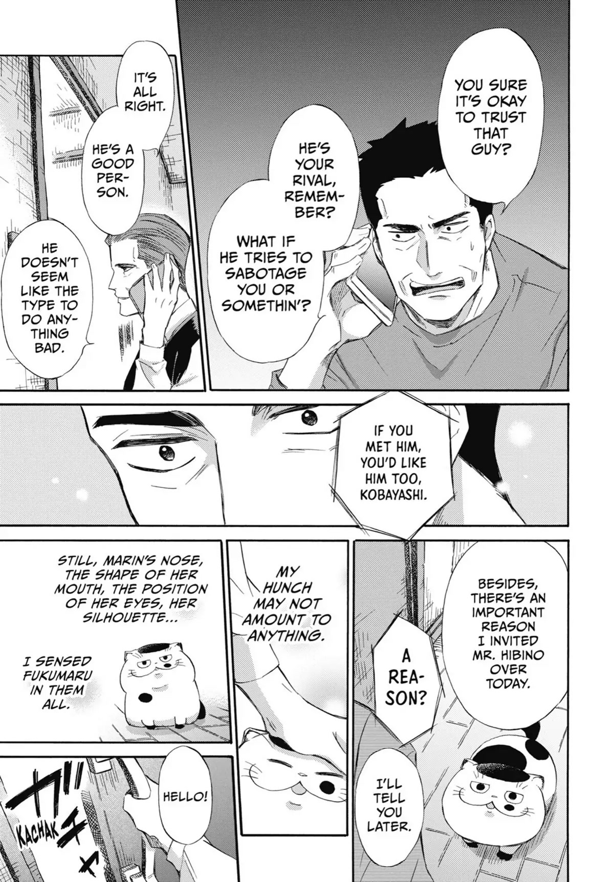 Ojisama to Neko Chapter 41 page 7 - Chapter 41: Welcome, Cat Friend