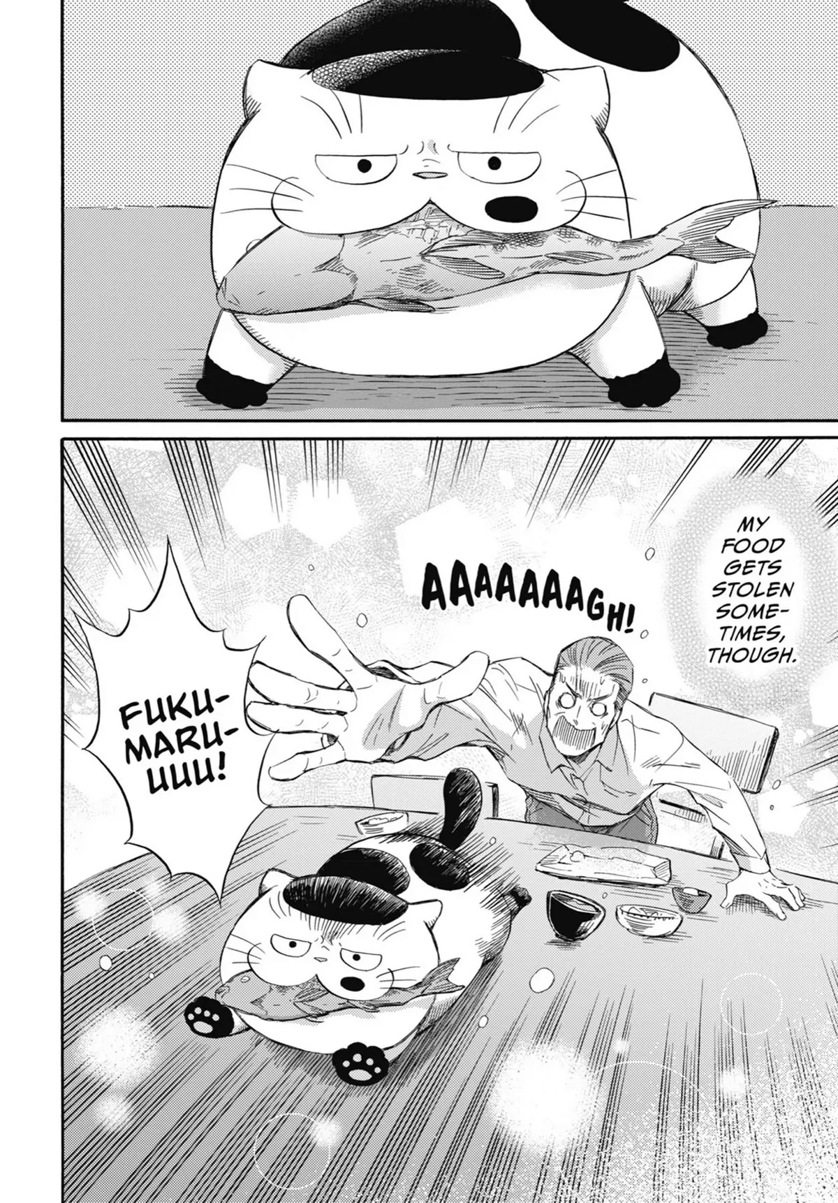 Ojisama to Neko Chapter 42.6 page 4 - Chapter 42.6: Fuku v Kanda Fish Fight