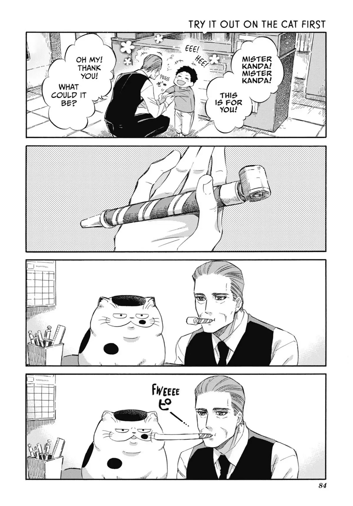Ojisama to Neko Chapter 42.6 page 8 - Chapter 42.6: Fuku v Kanda Fish Fight
