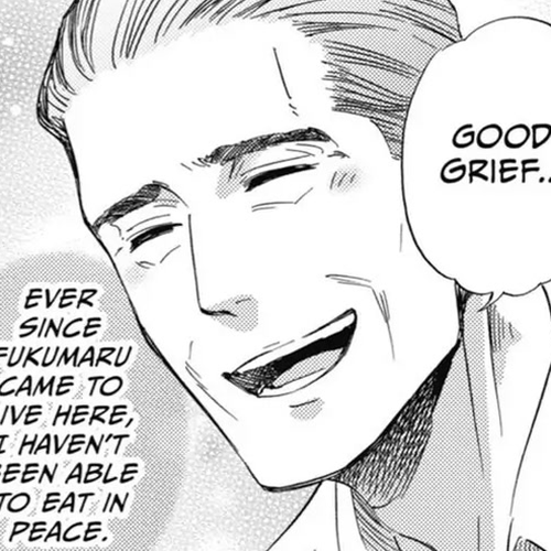 Ojisama to Neko Chapter 42.6: Fuku v Kanda Fish Fight cover