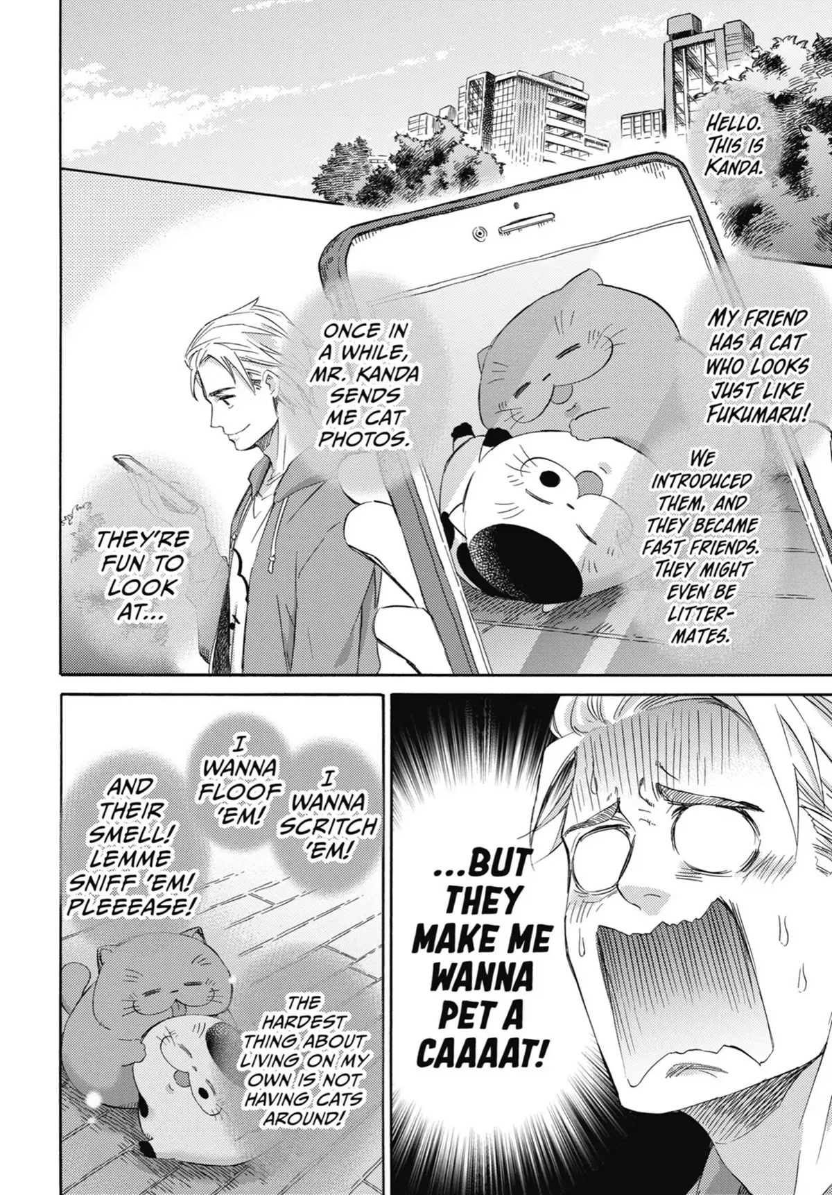 Ojisama to Neko Chapter 42 page 14 - Chapter 42: The Day You Were Born