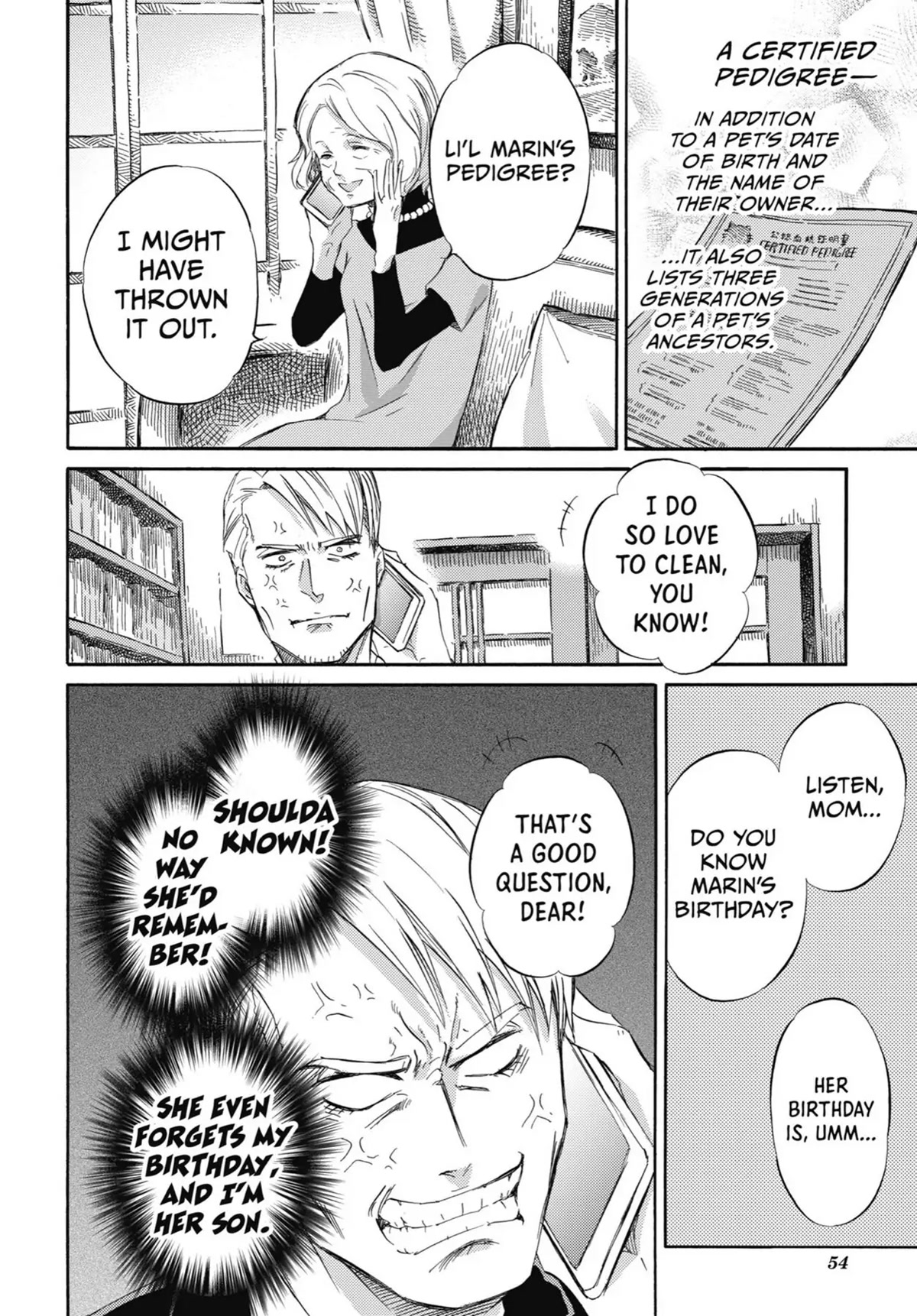 Ojisama to Neko Chapter 42 page 2 - Chapter 42: The Day You Were Born