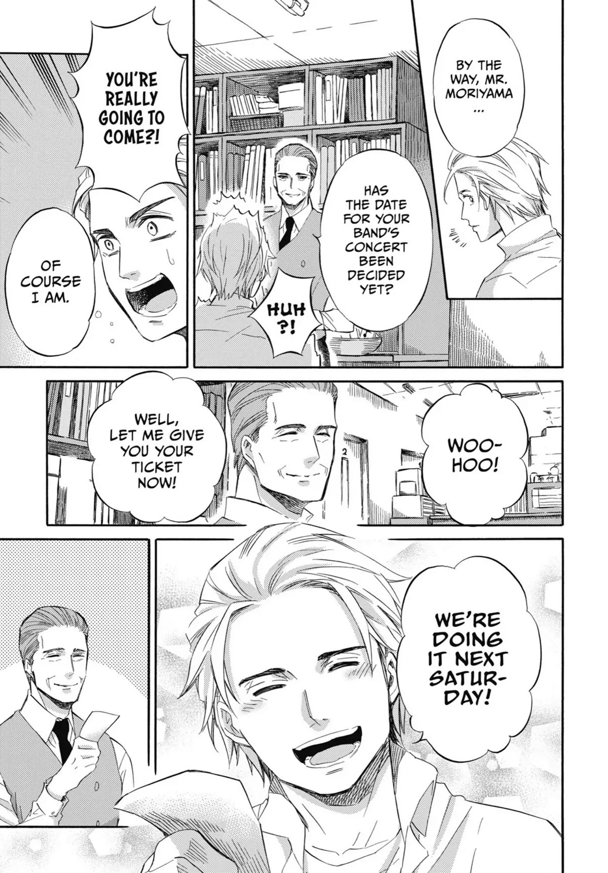 Ojisama to Neko Chapter 43 page 17 - Chapter 43: Nocturne In the Sun
