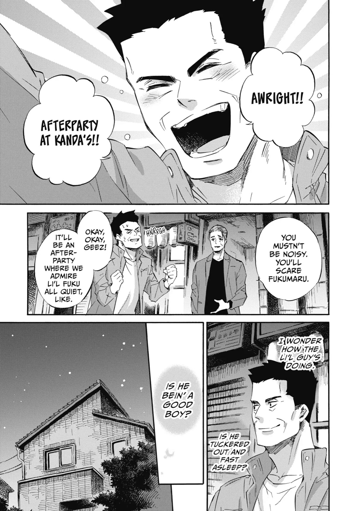 Ojisama to Neko Chapter 58 page 10 - Chapter 58: Fukumaru & His Merry Men