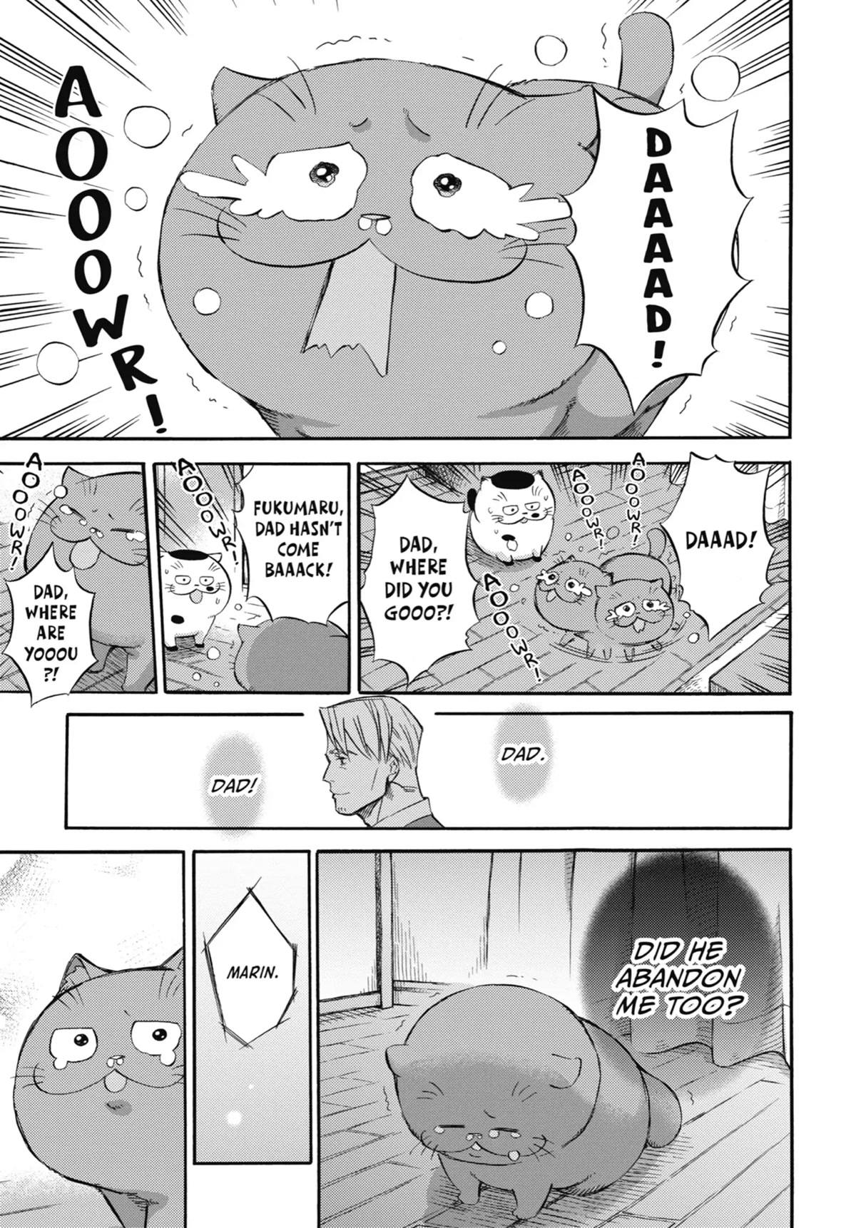 Ojisama to Neko Chapter 59 page 9 - Chapter 59: Dad's Voice