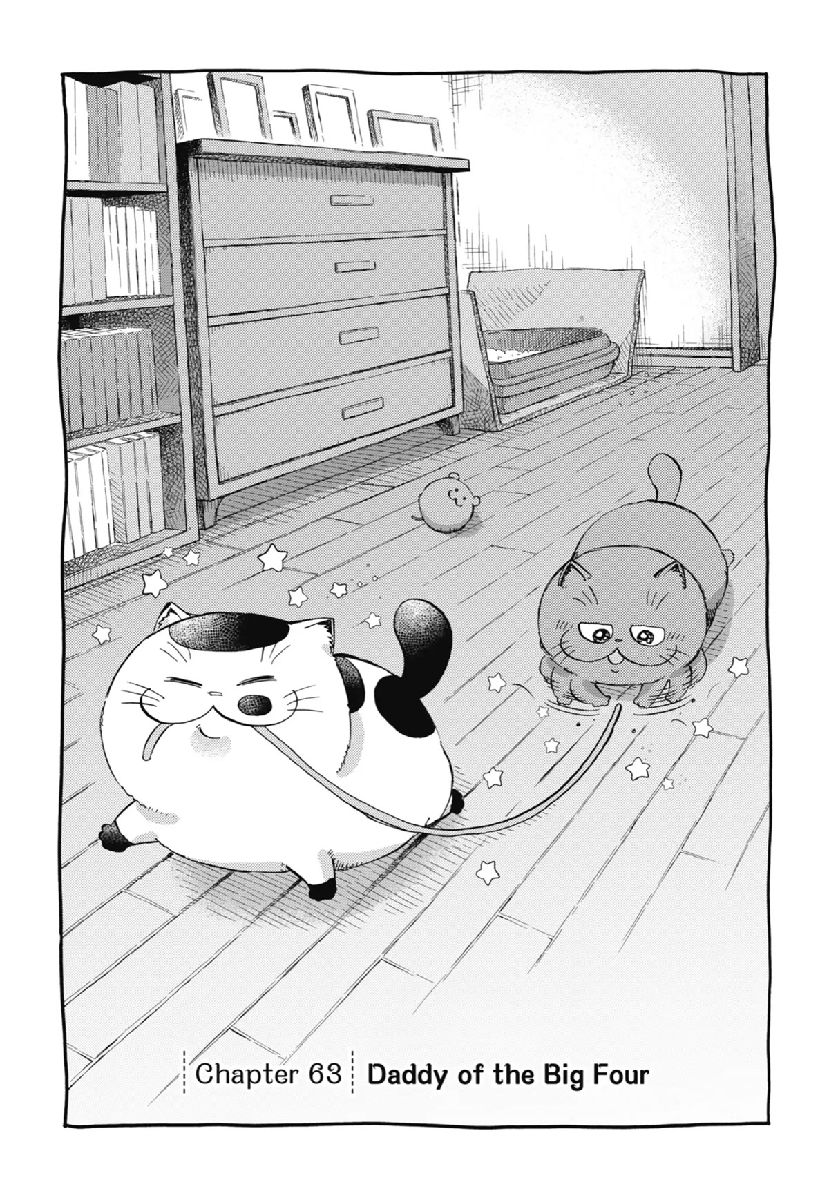 Ojisama to Neko Chapter 63 page 1 - Chapter 63: Daddy of the Big Four