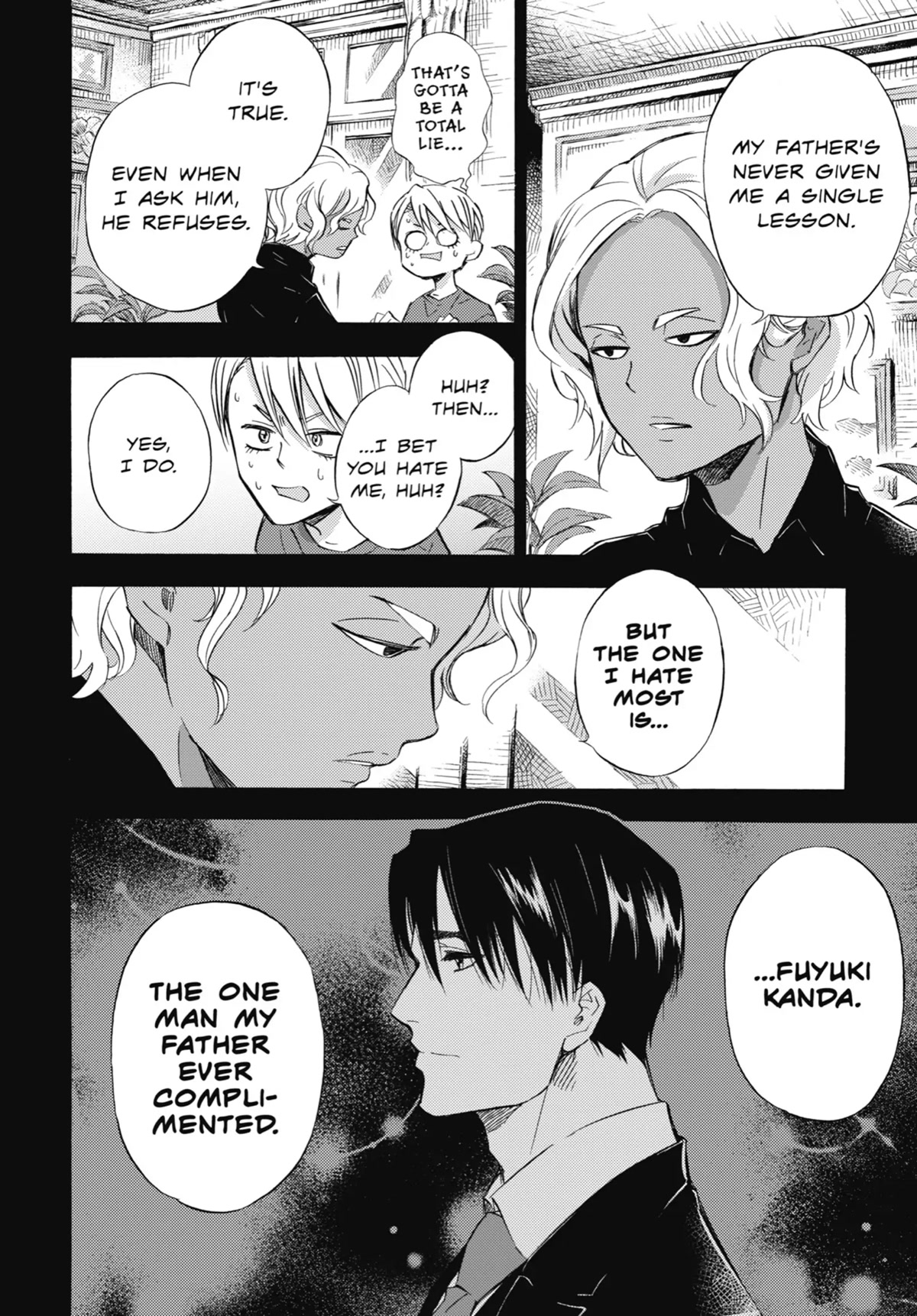 Ojisama to Neko Chapter 63 page 10 - Chapter 63: Daddy of the Big Four
