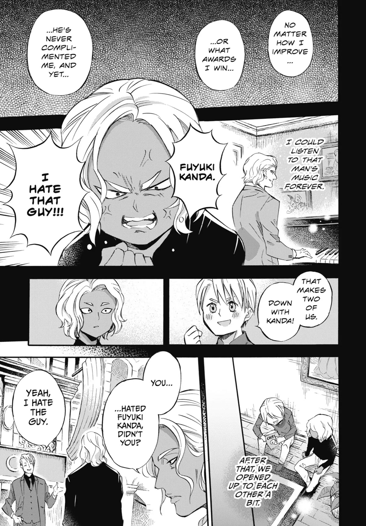 Ojisama to Neko Chapter 63 page 11 - Chapter 63: Daddy of the Big Four