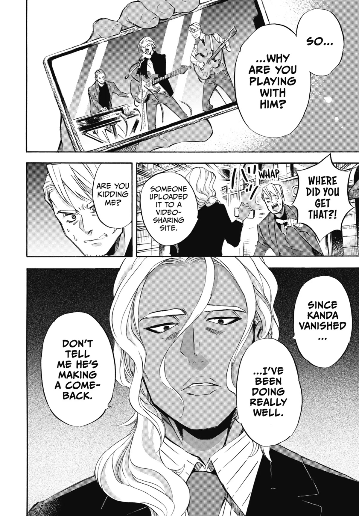 Ojisama to Neko Chapter 63 page 12 - Chapter 63: Daddy of the Big Four