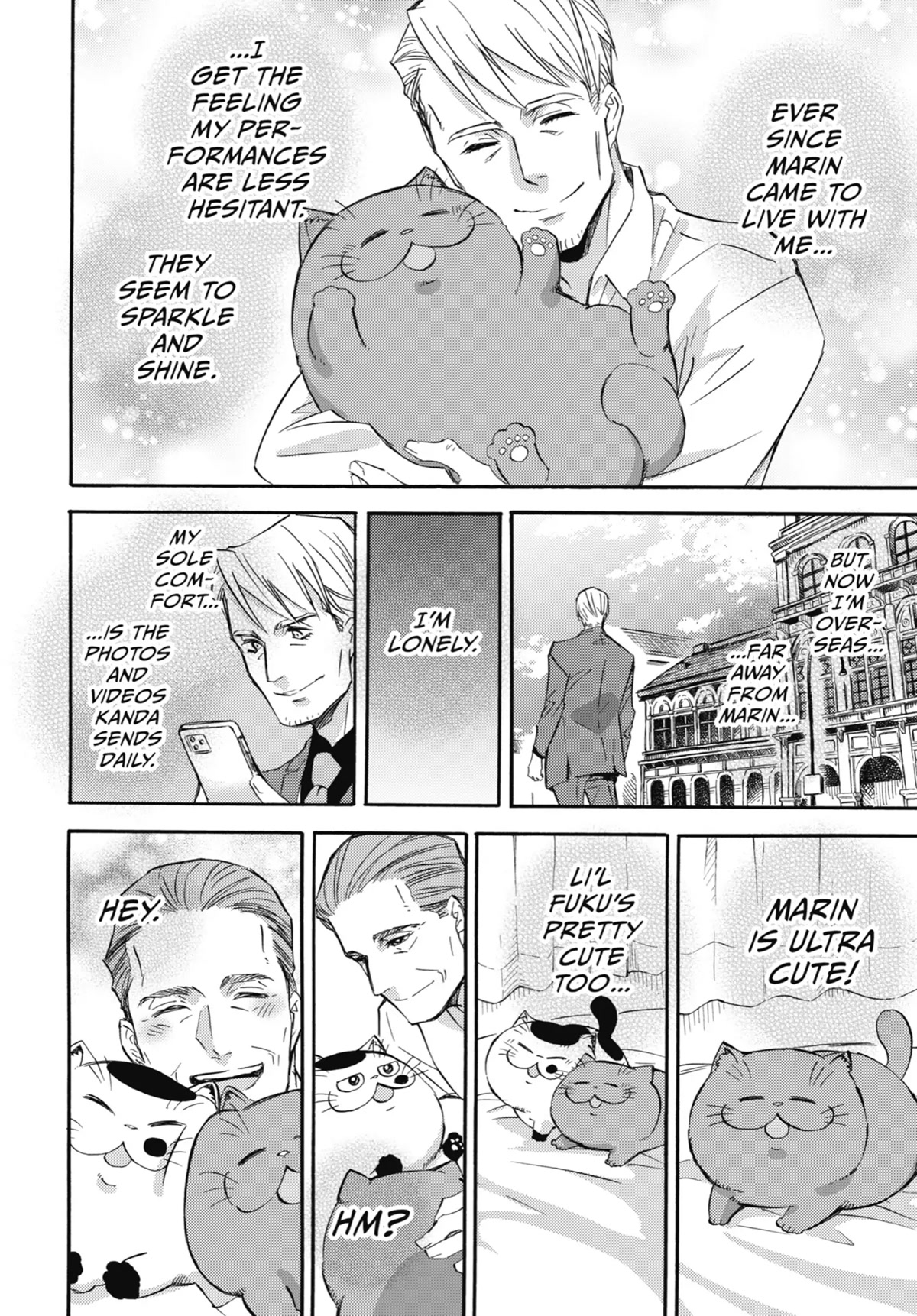 Ojisama to Neko Chapter 63 page 2 - Chapter 63: Daddy of the Big Four
