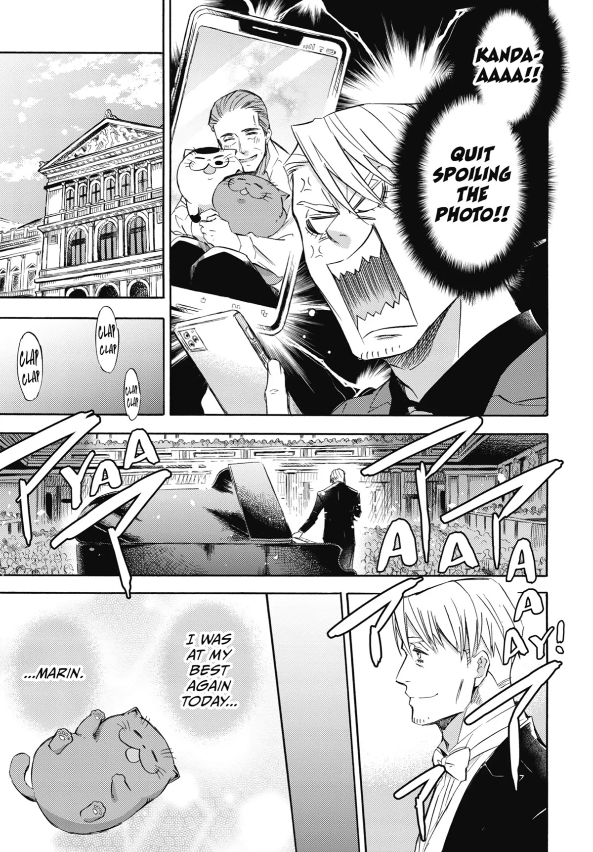 Ojisama to Neko Chapter 63 page 3 - Chapter 63: Daddy of the Big Four
