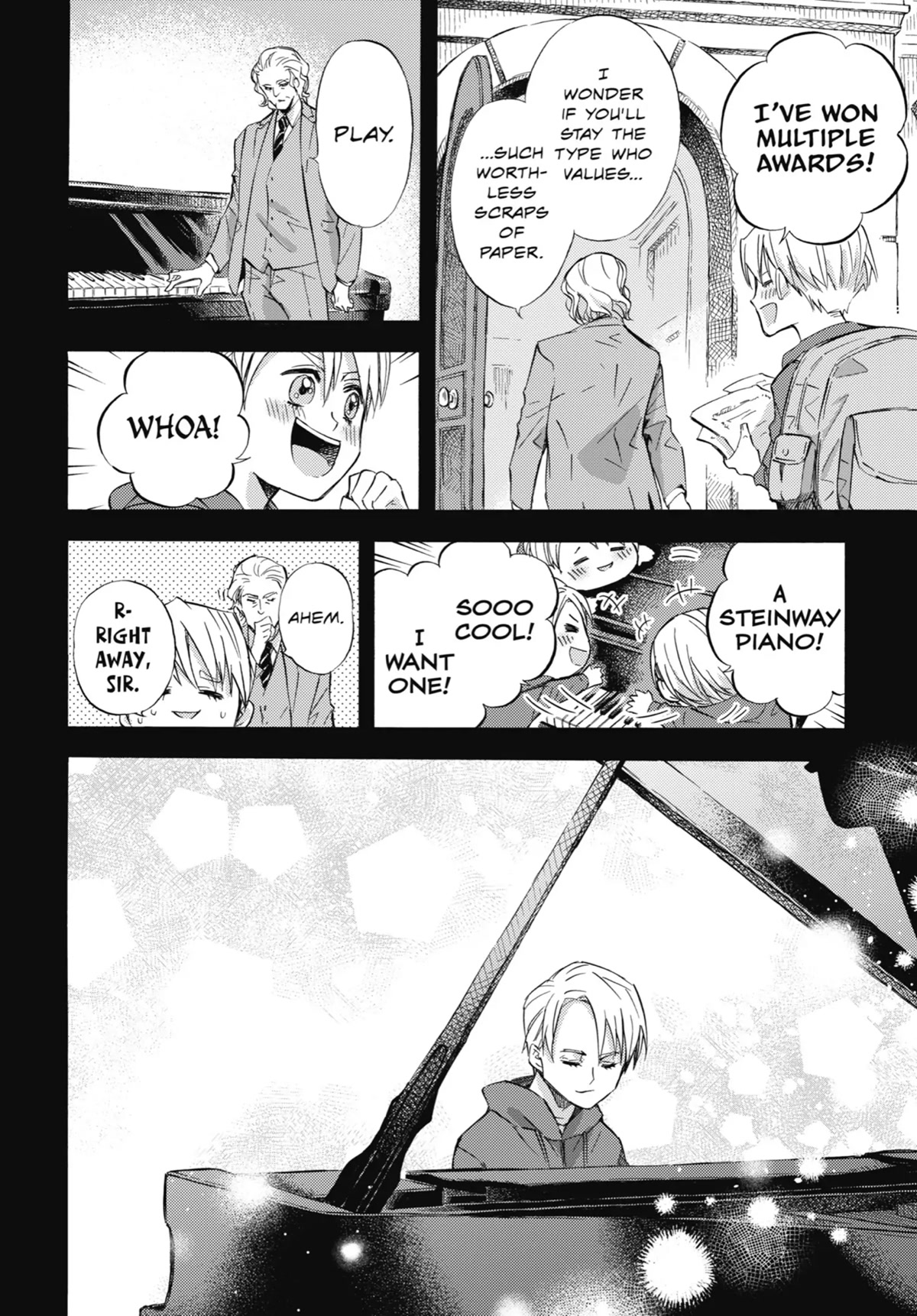 Ojisama to Neko Chapter 63 page 8 - Chapter 63: Daddy of the Big Four