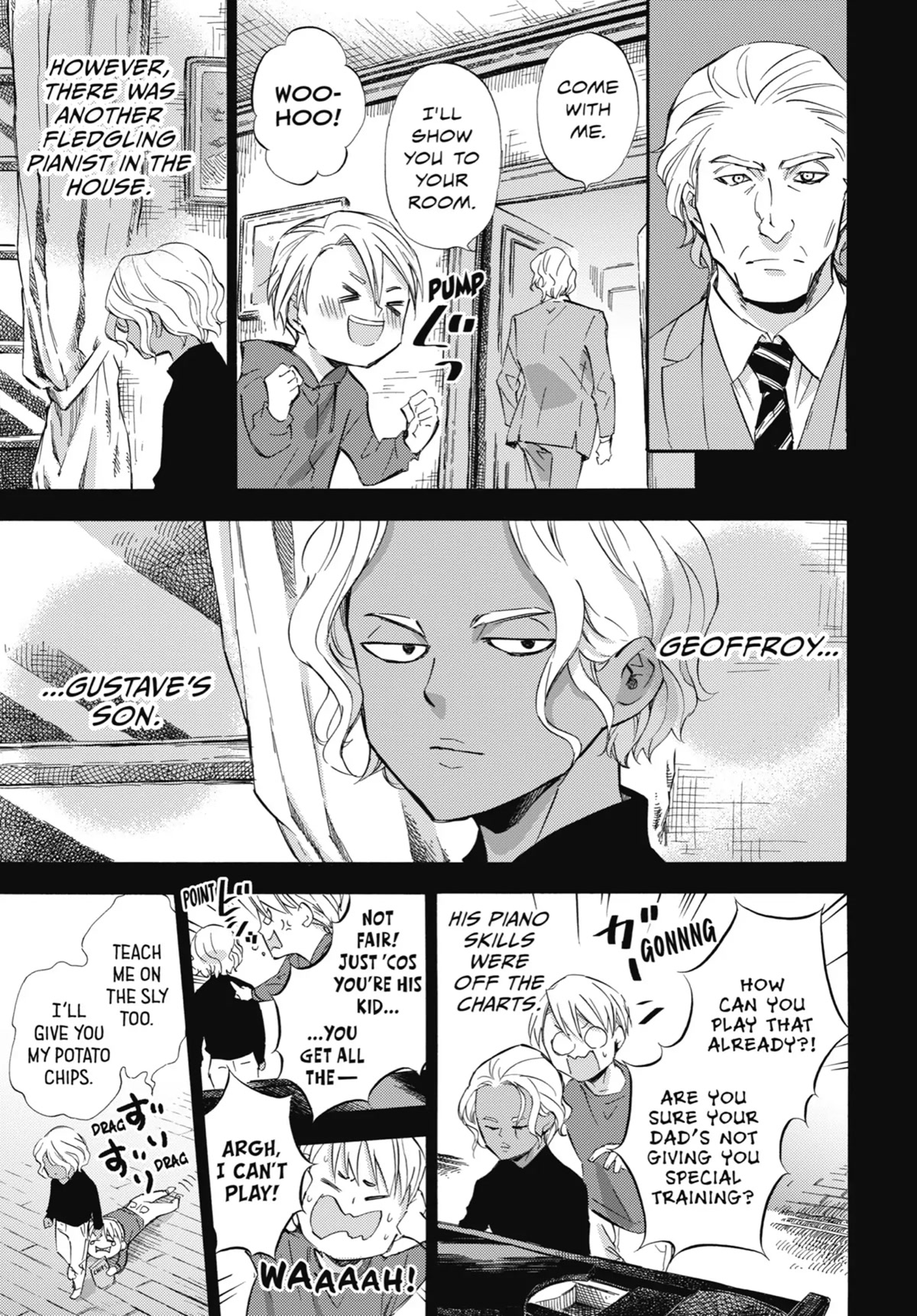 Ojisama to Neko Chapter 63 page 9 - Chapter 63: Daddy of the Big Four